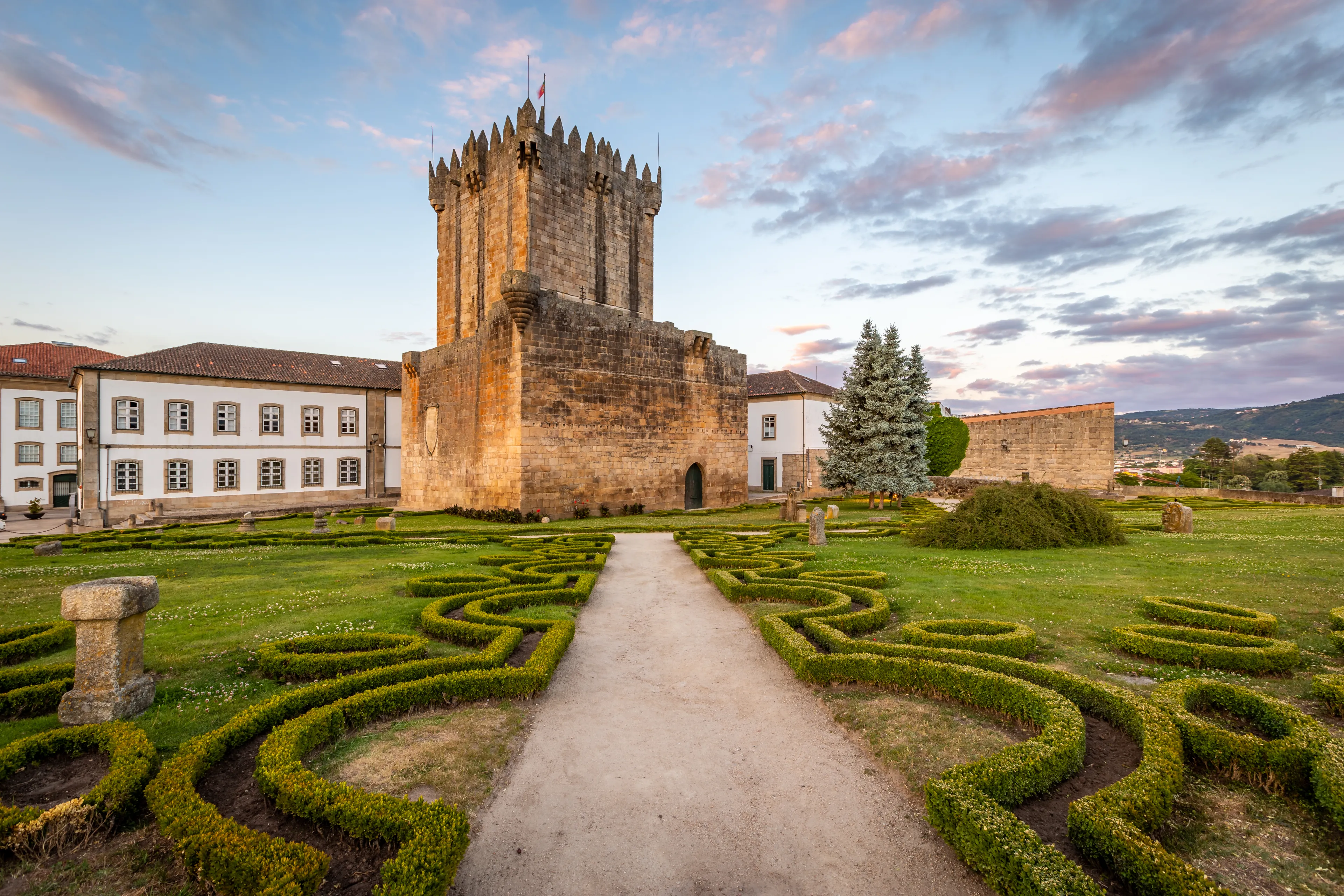 Chaves/Vila Real/Portugal - June 14 2019: Castelo de Chaves