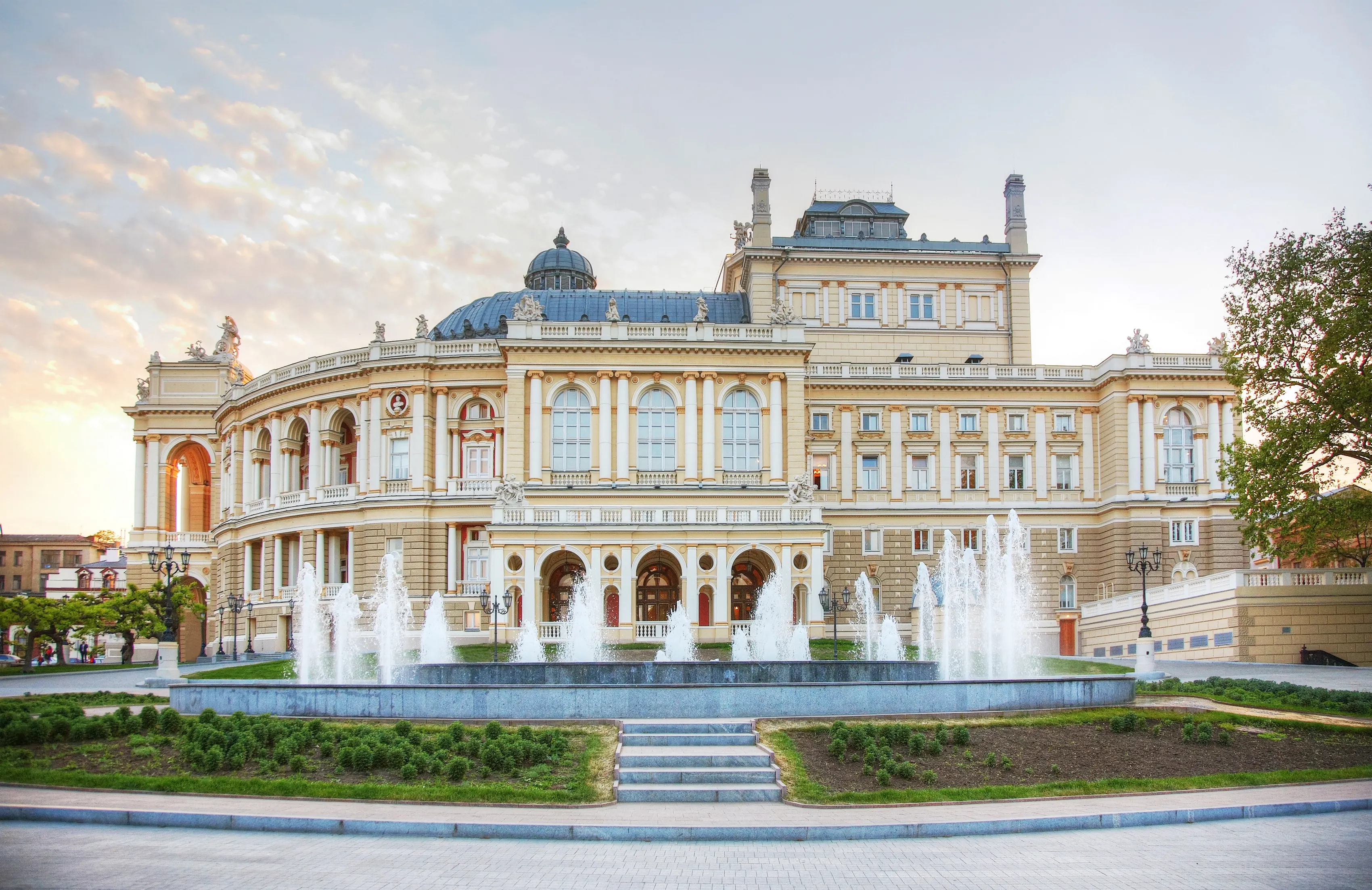 The Odessa Theater of Opera and Ballet is the oldest theater in Odessa, Ukraine.