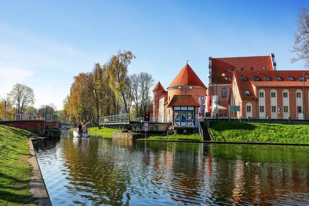 Łuczański canal in Giżycko, Łuczański canal in Giżycko,