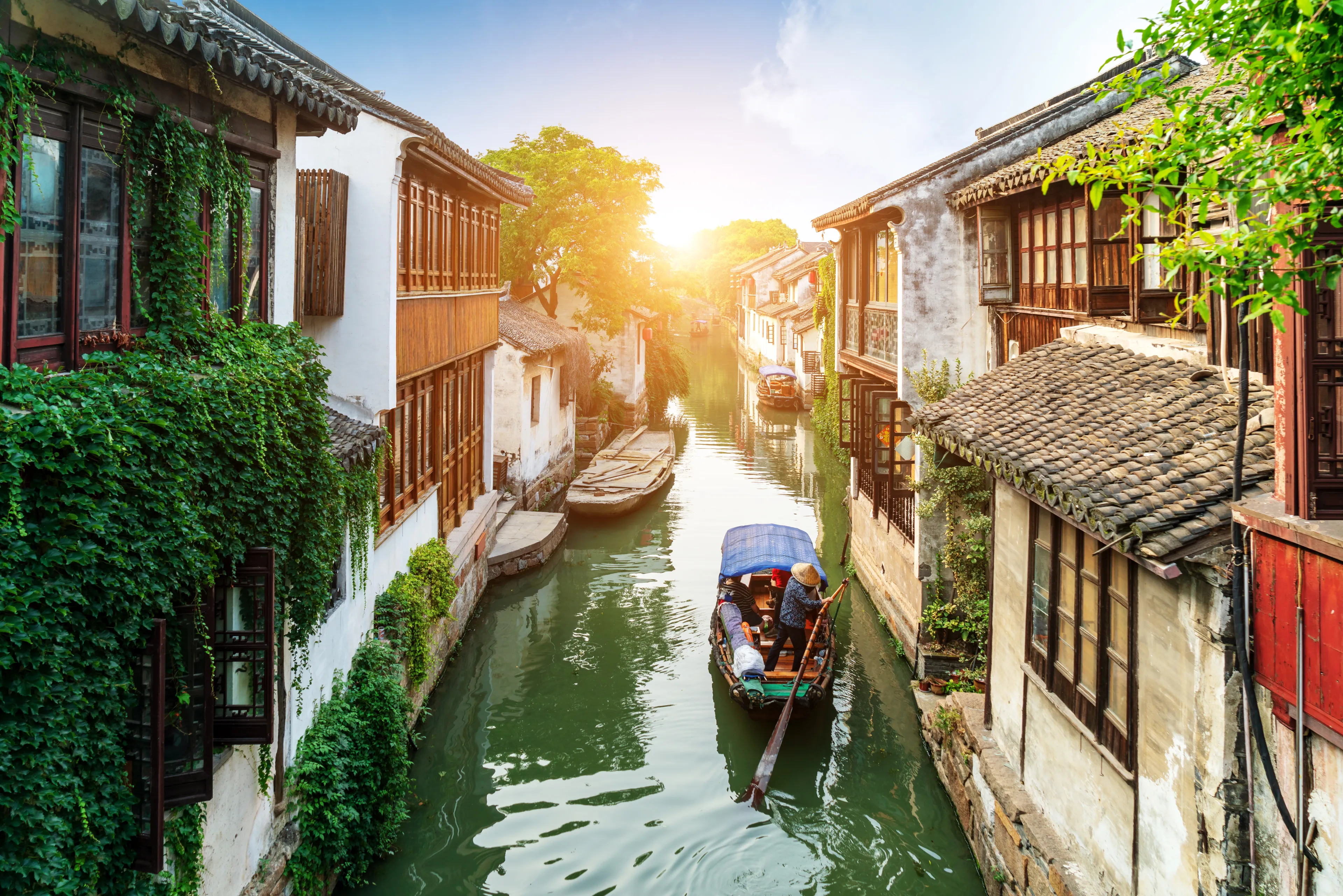 Zhouzhuang, China is a famous water town in the Suzhou area. There are many ancient towns in the south of the Yangtze River.