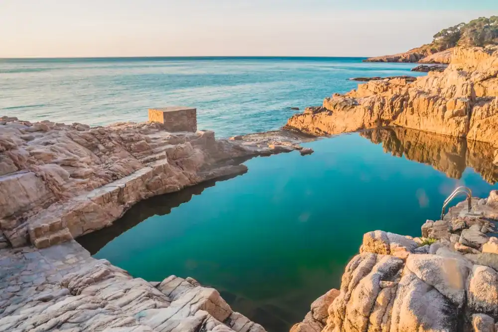 Sea coast near Begur, Costa Brava, Spain Sea coast near Begur, Costa Brava, Spain