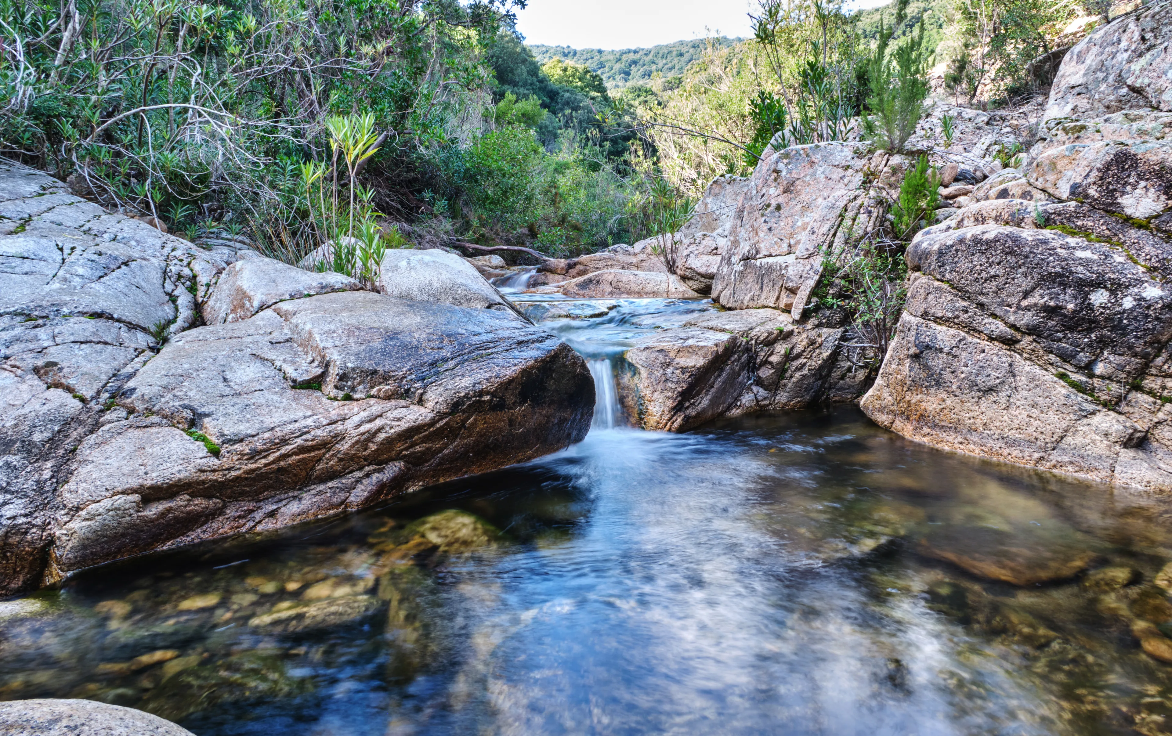 Follow the river, Is Fanebas trekking in Assemini, Sardinia, Italy