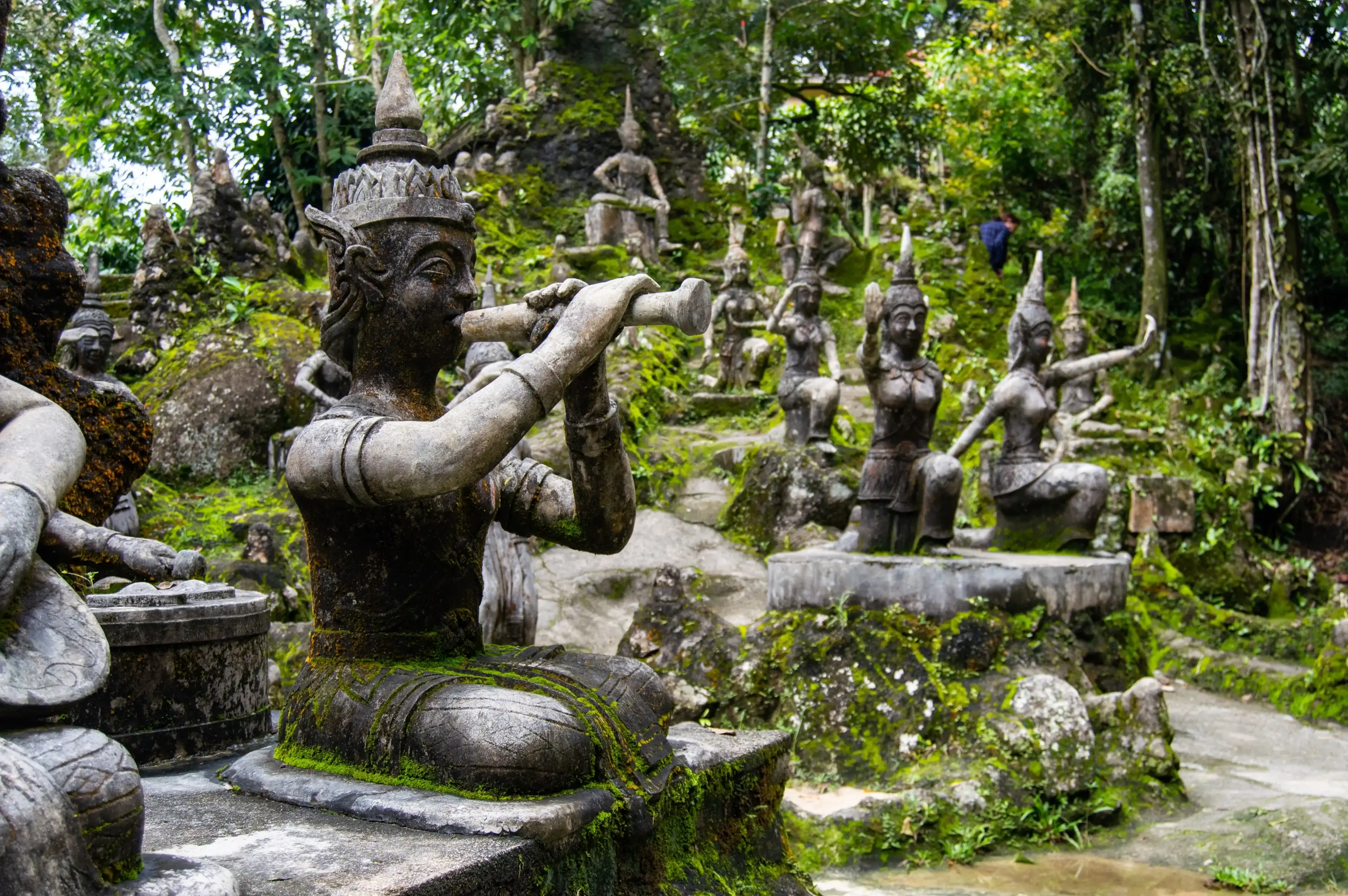 Tarnim Magic Garden or Secret Buddha Garden Statues in Koh Samui Island, Surat Thani, Thailand Tarnim Magic Garden or Secret Buddha Garden Statues in Koh Samui Island, Surat Thani, Thailand