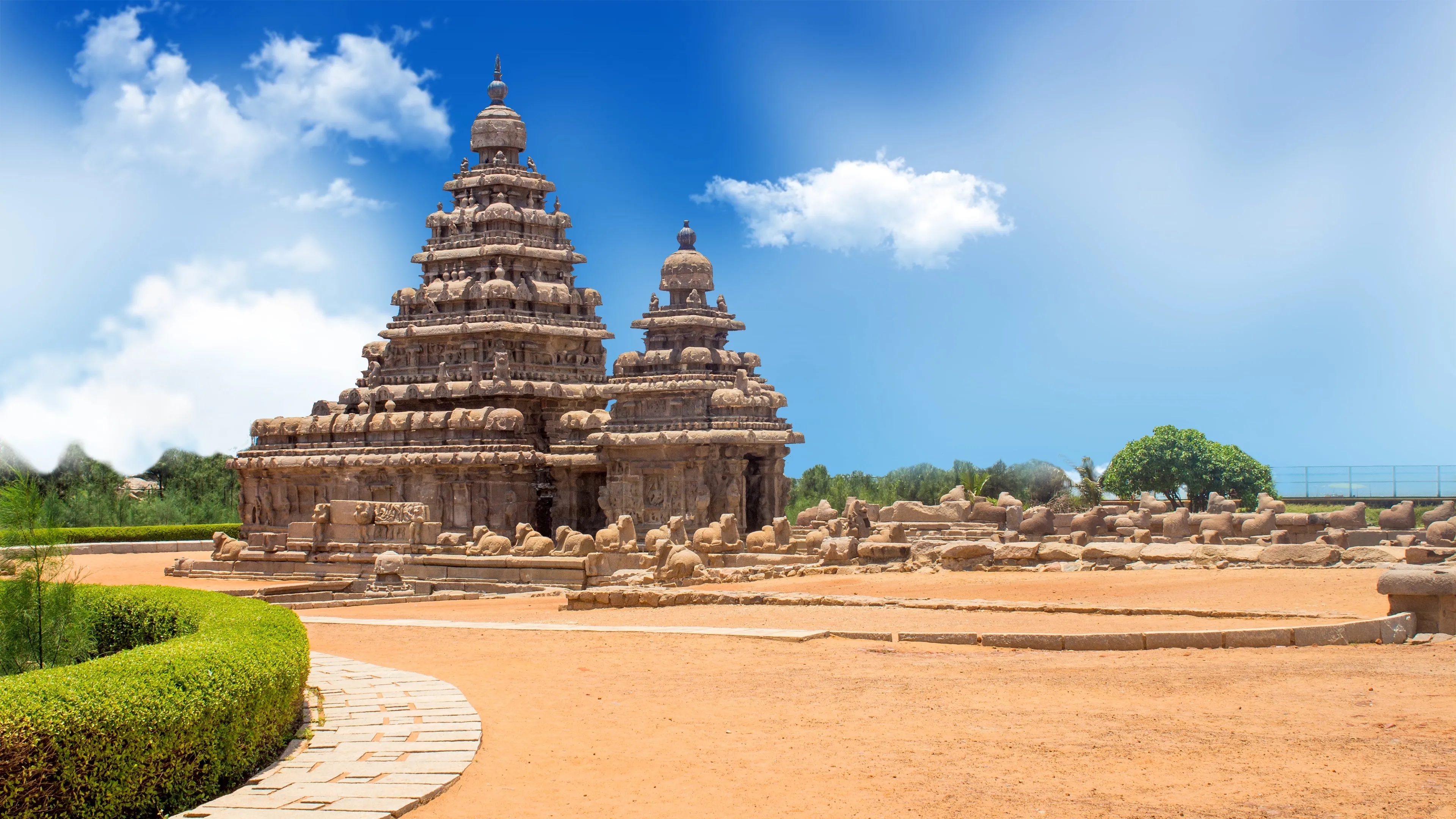 The Shore Temple - A World Heritage Wonder, Mahabalipuram, Tamil Nadu