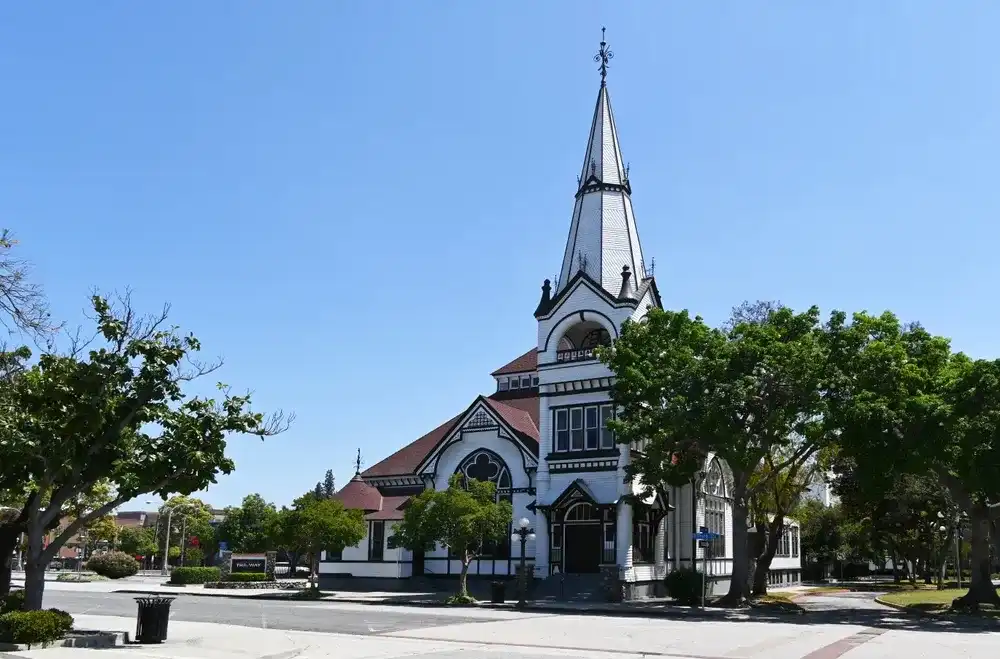 POMONA, CALIFORNIA - 18 MAY 2024: The Way Pomona is an interdenominational congregation, World Outreach Church focuses on the beliefs that unite all Christians. POMONA, CALIFORNIA - 18 MAY 2024: The Way Pomona is an interdenominational congregation, World Outreach Church focuses on the beliefs that unite all Christians.