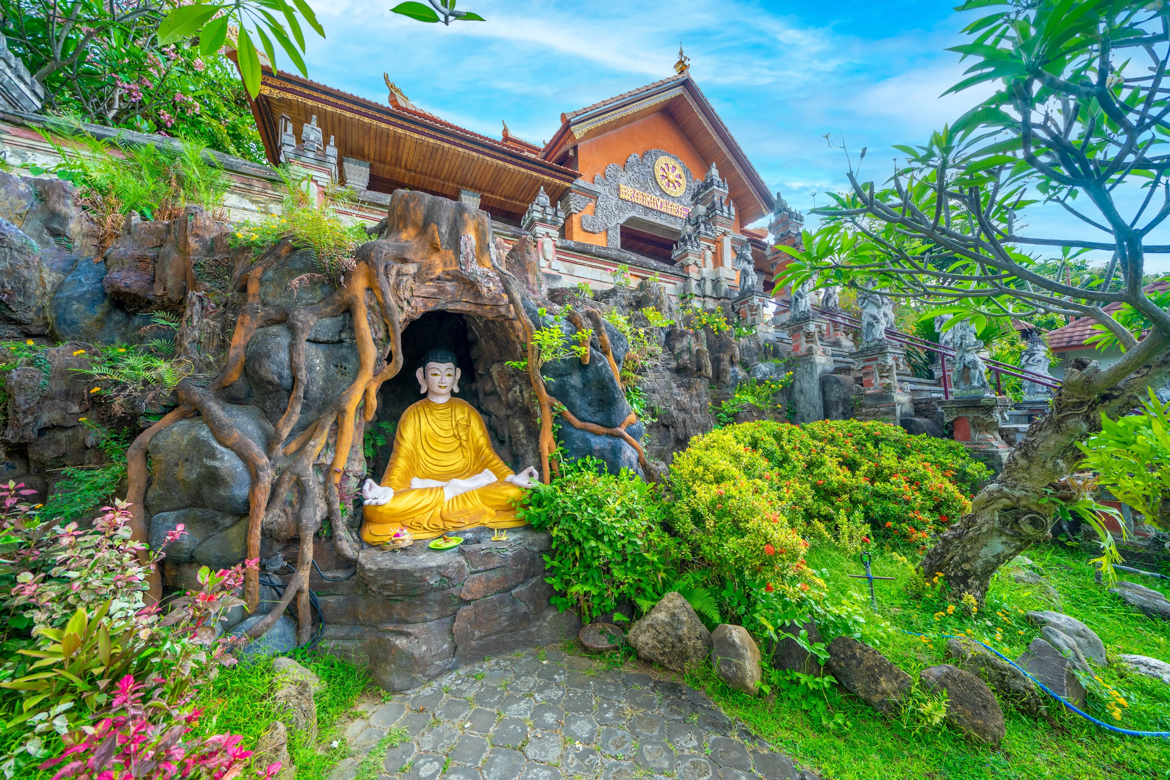 Buddhist Temple Brahma Vihara Arama Banjar Bali, Indonesia