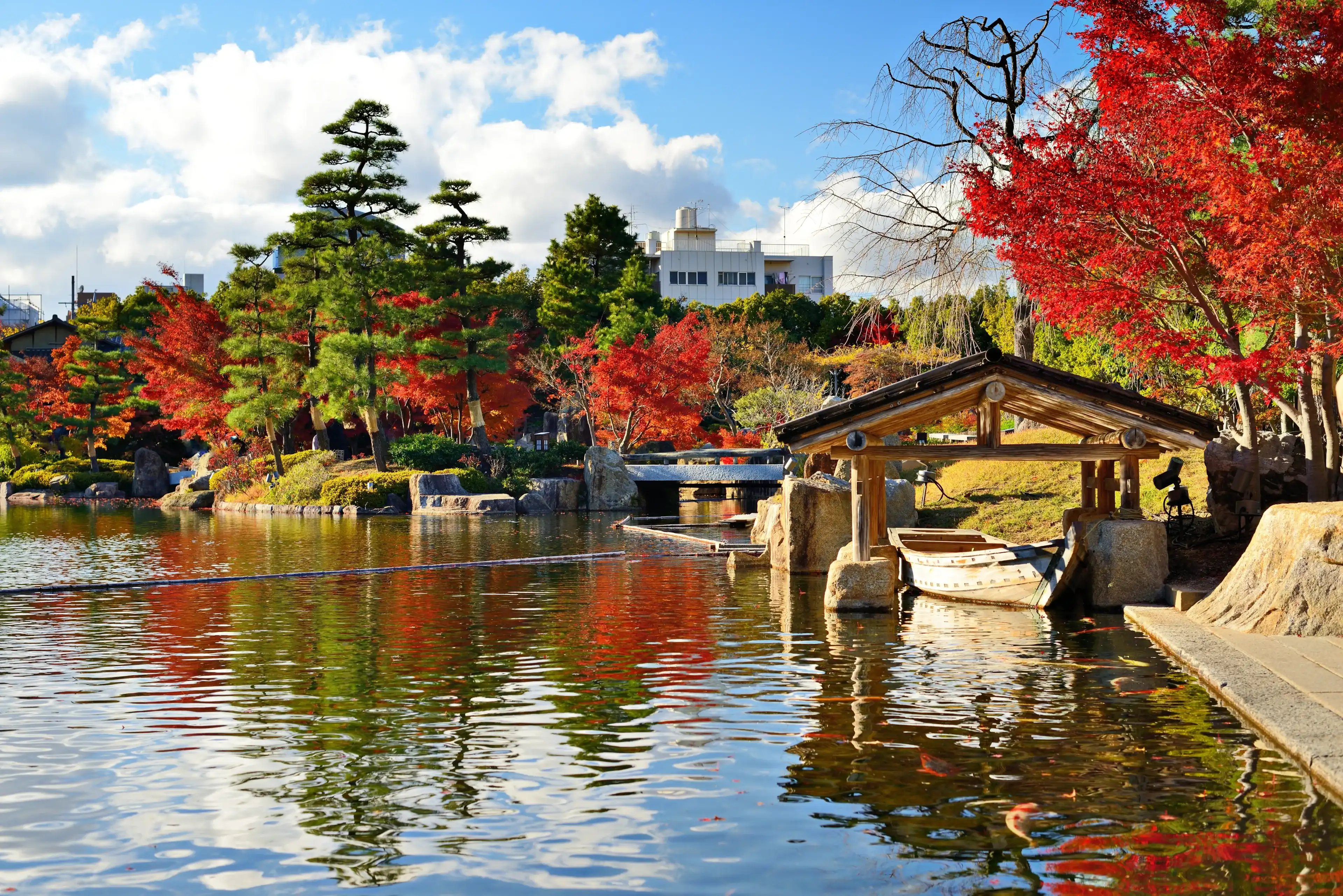 Fall foliage at in Nagoya, Japan. Fall foliage at in Nagoya, Japan.