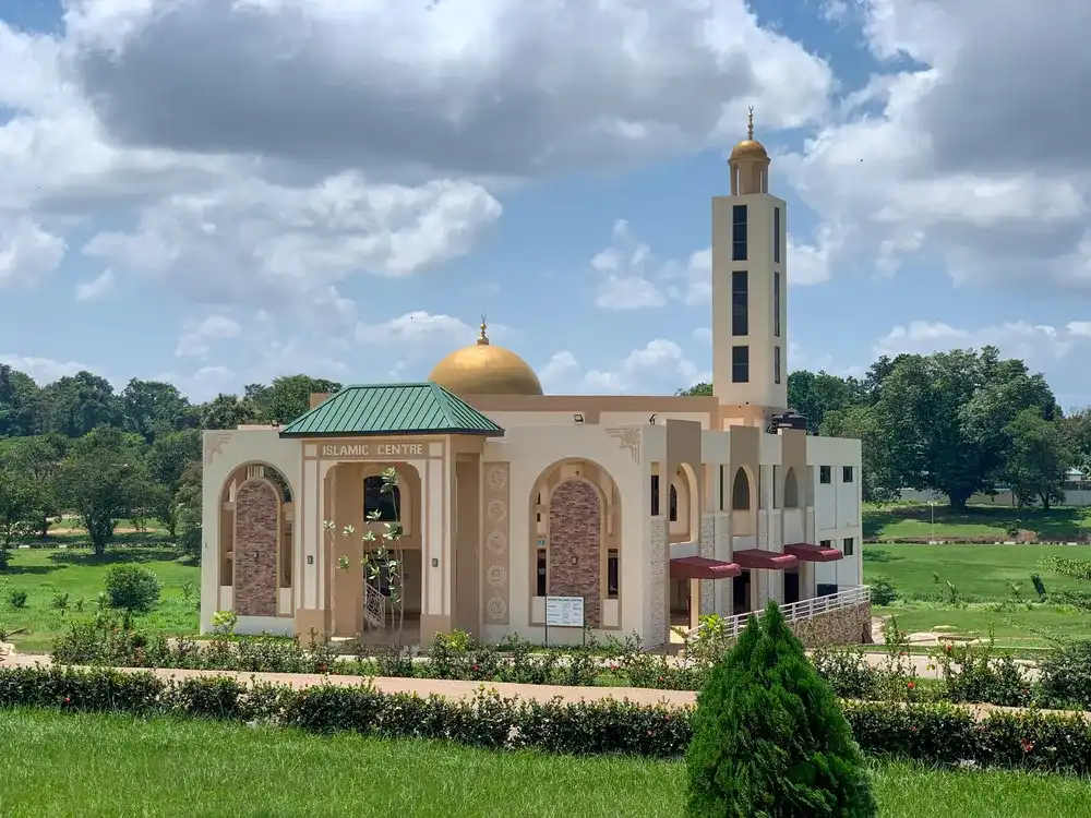 Kumasi,AR-Ghana,24th July,2021:A front view of the Islamic Centre of KNUST Kumasi,AR-Ghana,24th July,2021:A front view of the Islamic Centre of KNUST