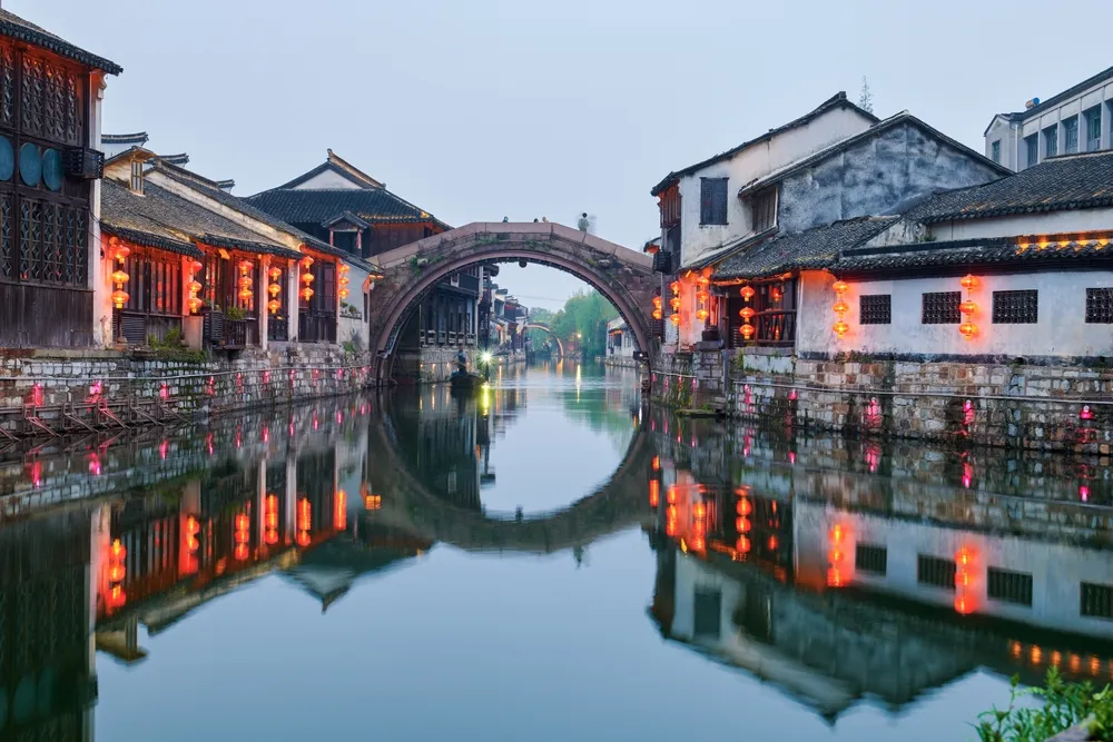 Nanxun ancient town scenic in Huzhou city Zhejiang province, China
