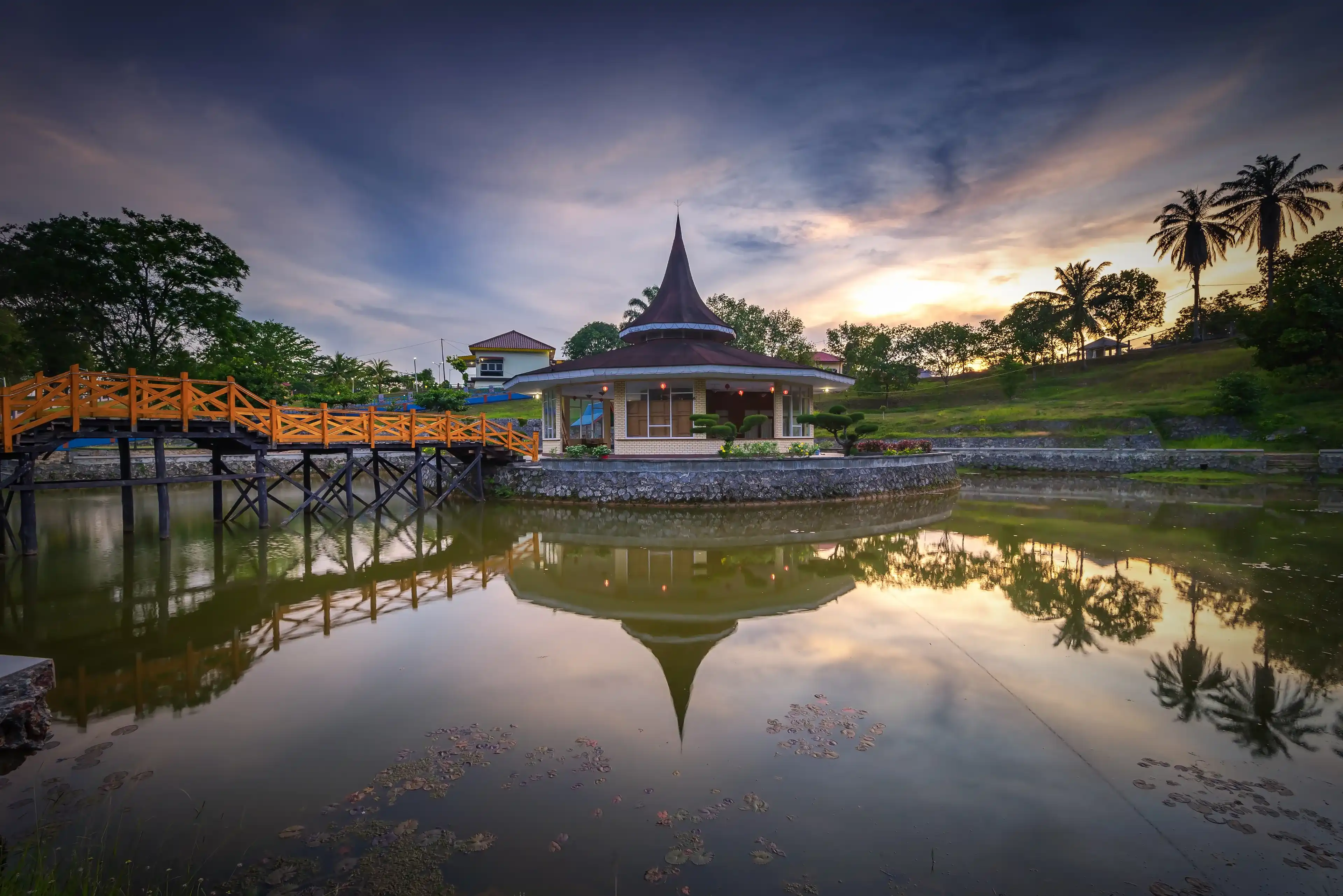 Pagoda House Landmark of Singkep Island Riau Pagoda House Landmark of Singkep Island Riau
