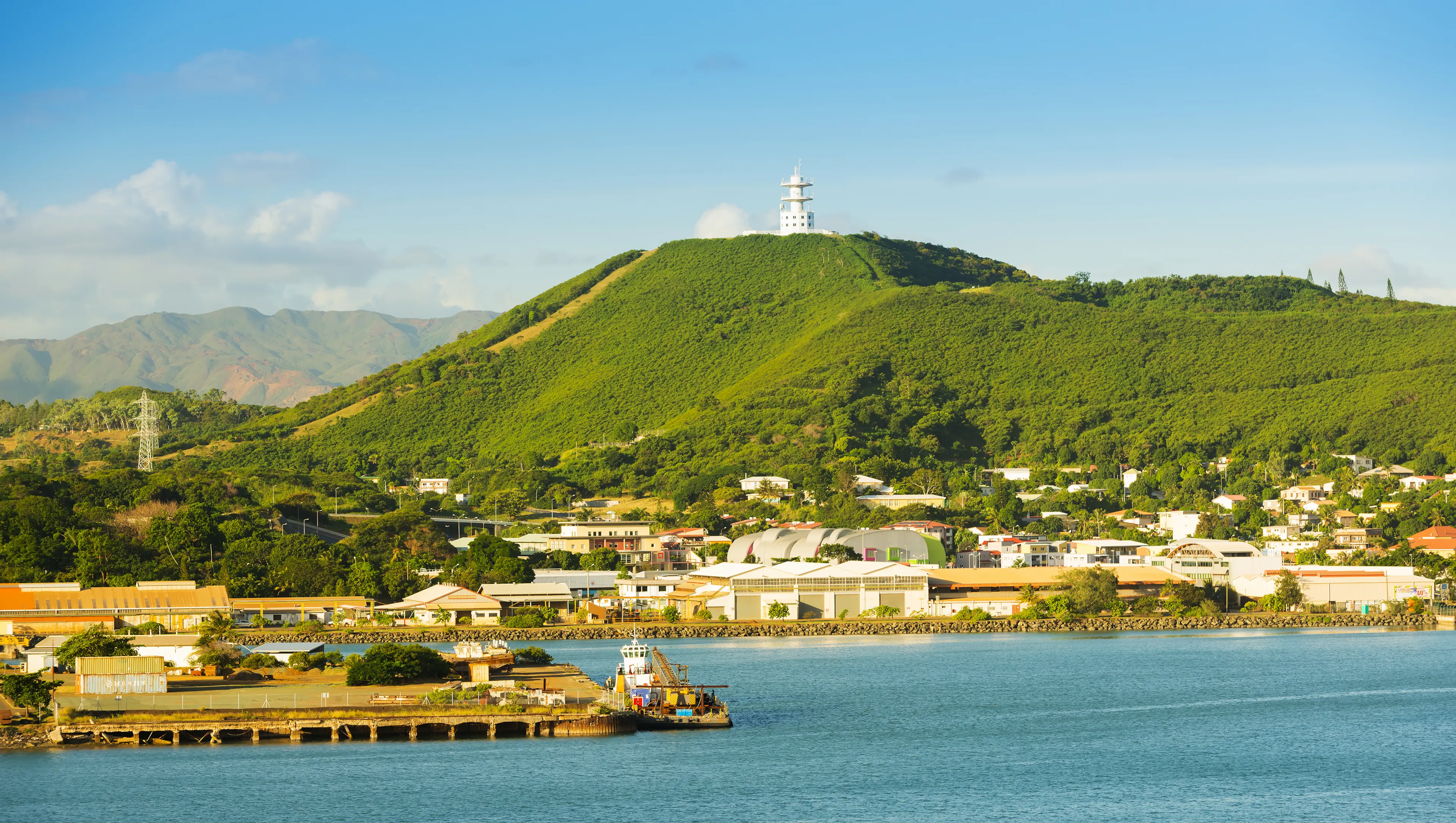 Noumea, capital of New Caledonia view from the bay
