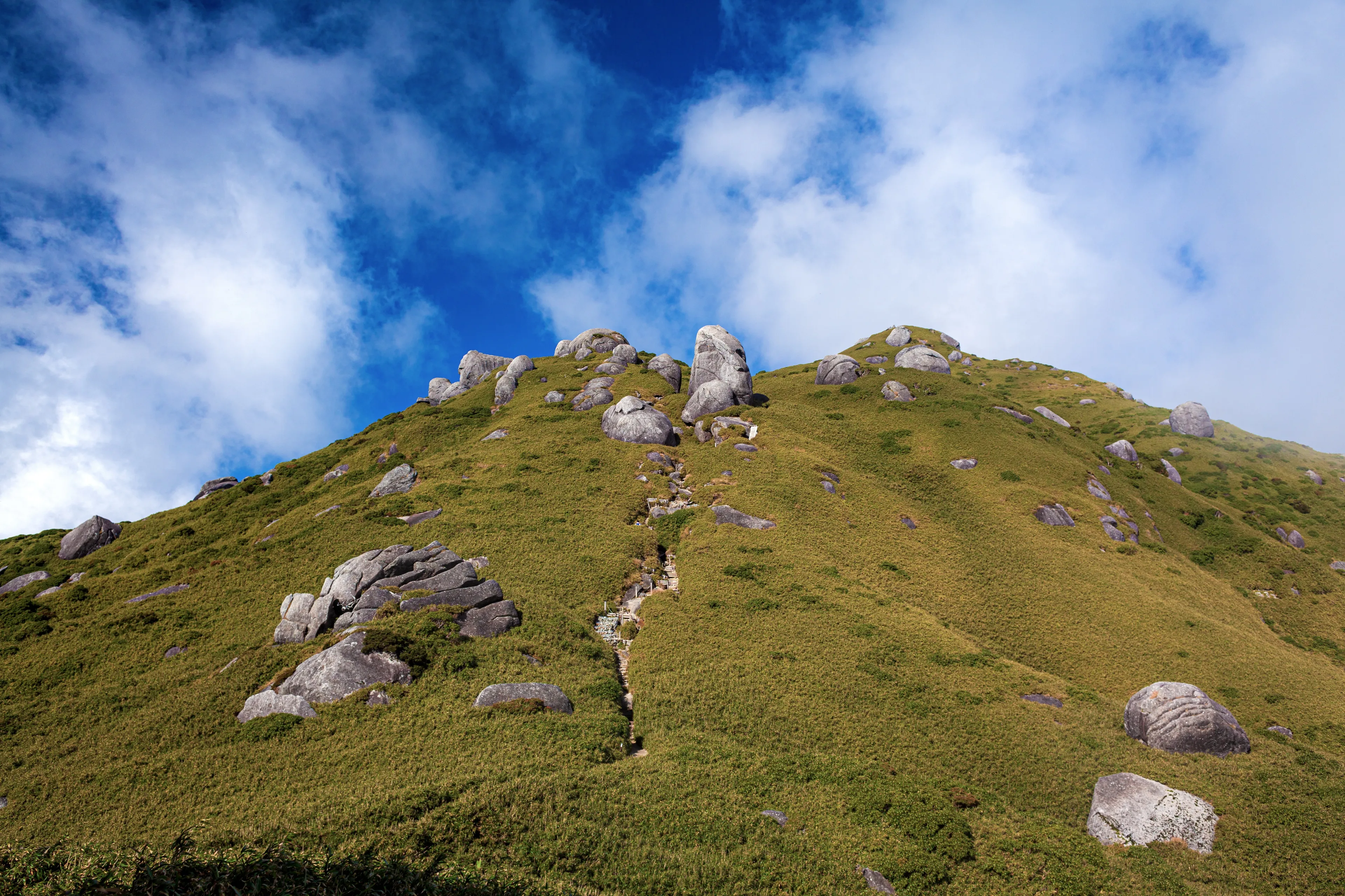 This is the Landscape at Mt.Miyanoura in Yakushima island in Kagoshima Prefecture, Japan.
