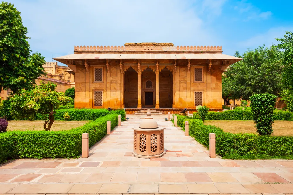 Ajmer Fort Government Museum in the centre of Ajmer city in Rajasthan state of India