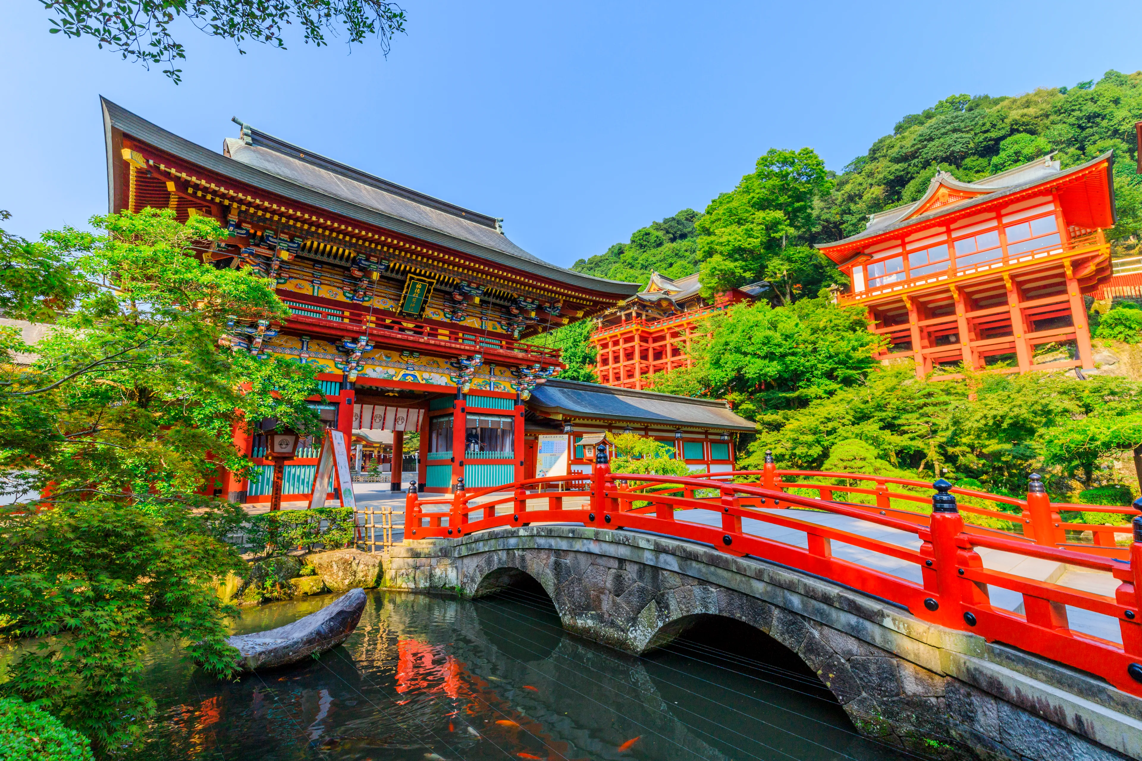 Saga,Japan - July 19,2018 - Yutoku Inari Shrine in Kashima city,Saga prefecture,Japan.