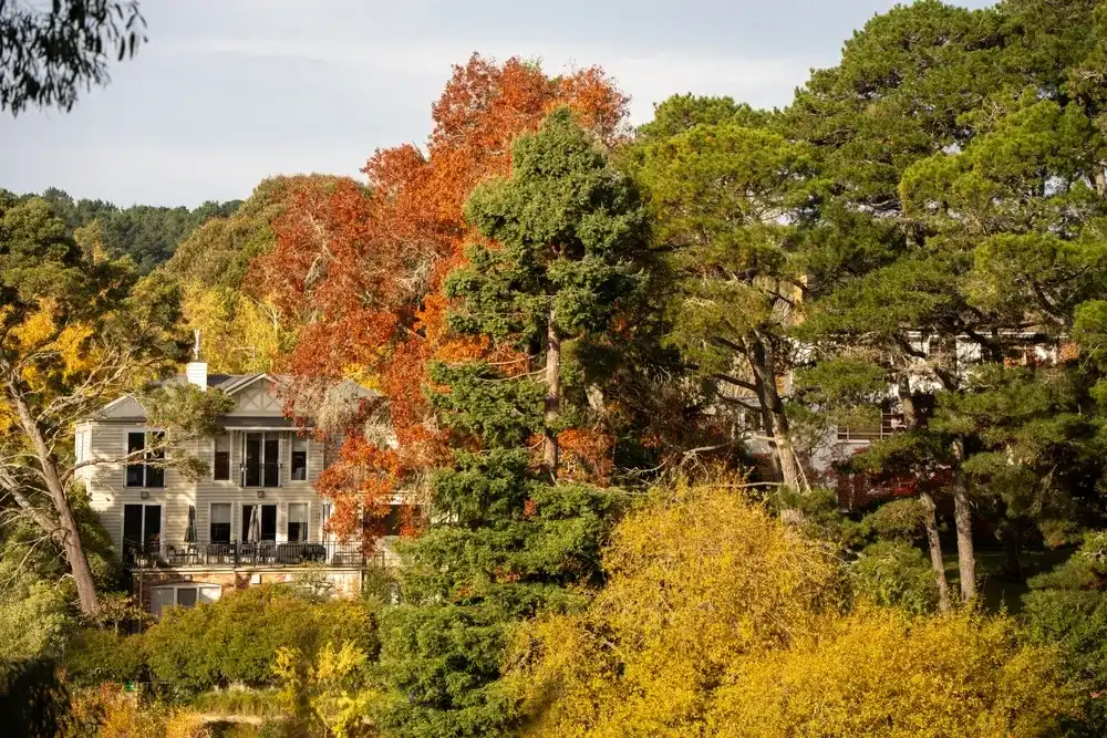 Autumn view of Daylesford, Victoria, Australia Autumn view of Daylesford, Victoria, Australia