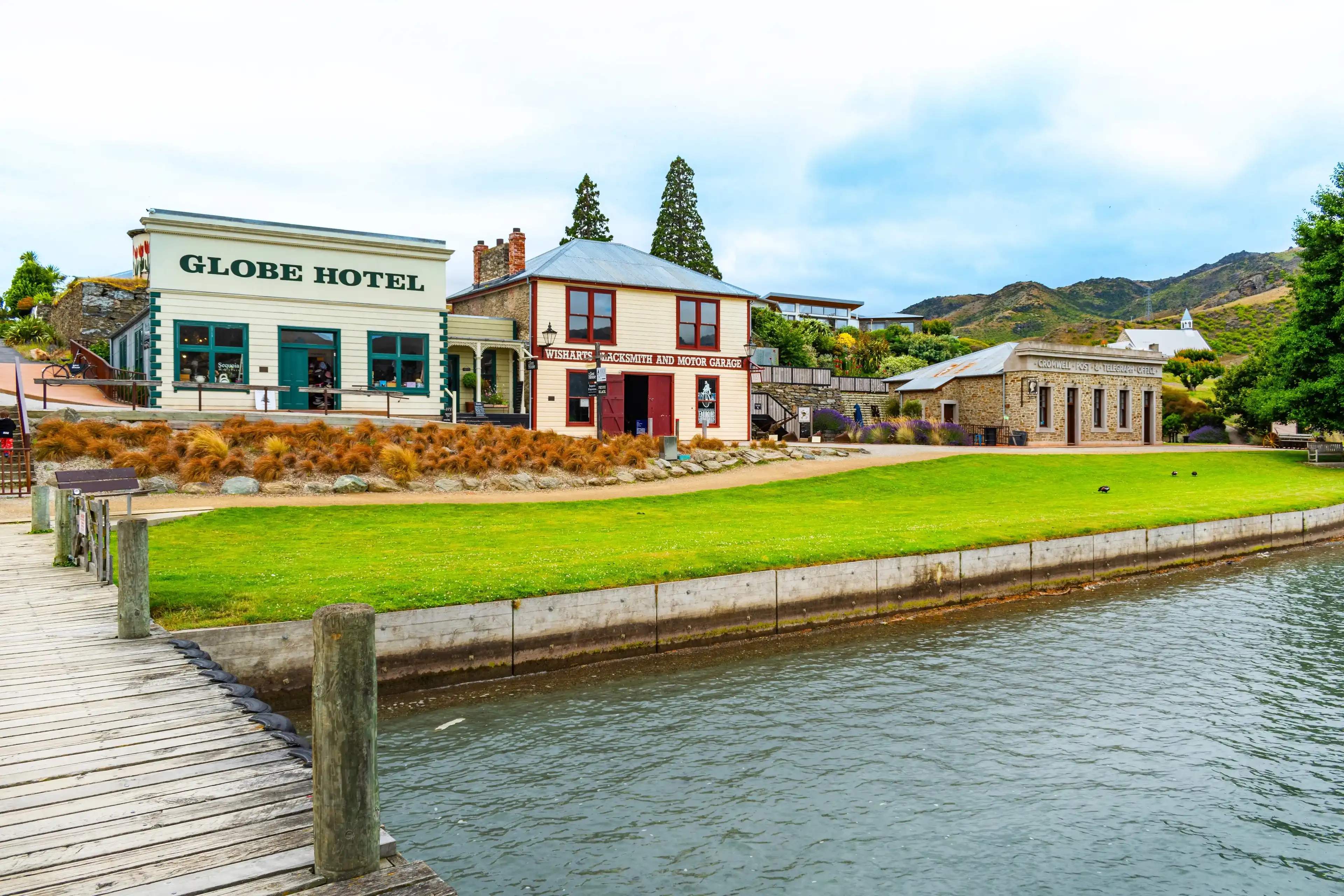Cromwell, New Zealand - January 08, 2023: Cromwell Heritage Precinct Landmark Cromwell, New Zealand - January 08, 2023: Cromwell Heritage Precinct Landmark