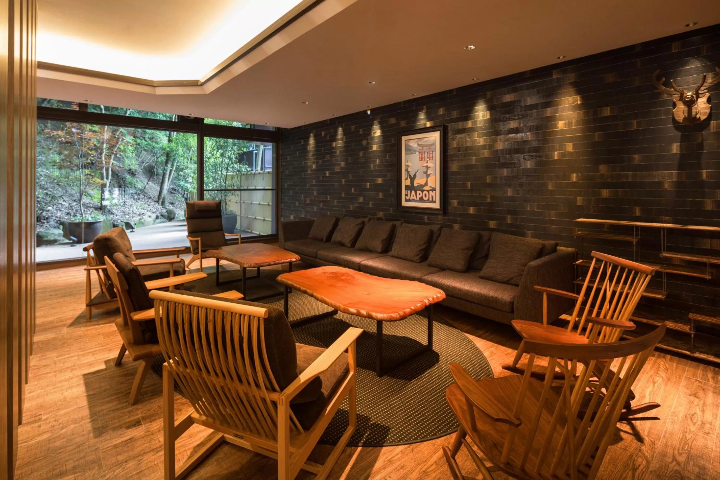 Lounge or bar in Hotel Miyajima Villa