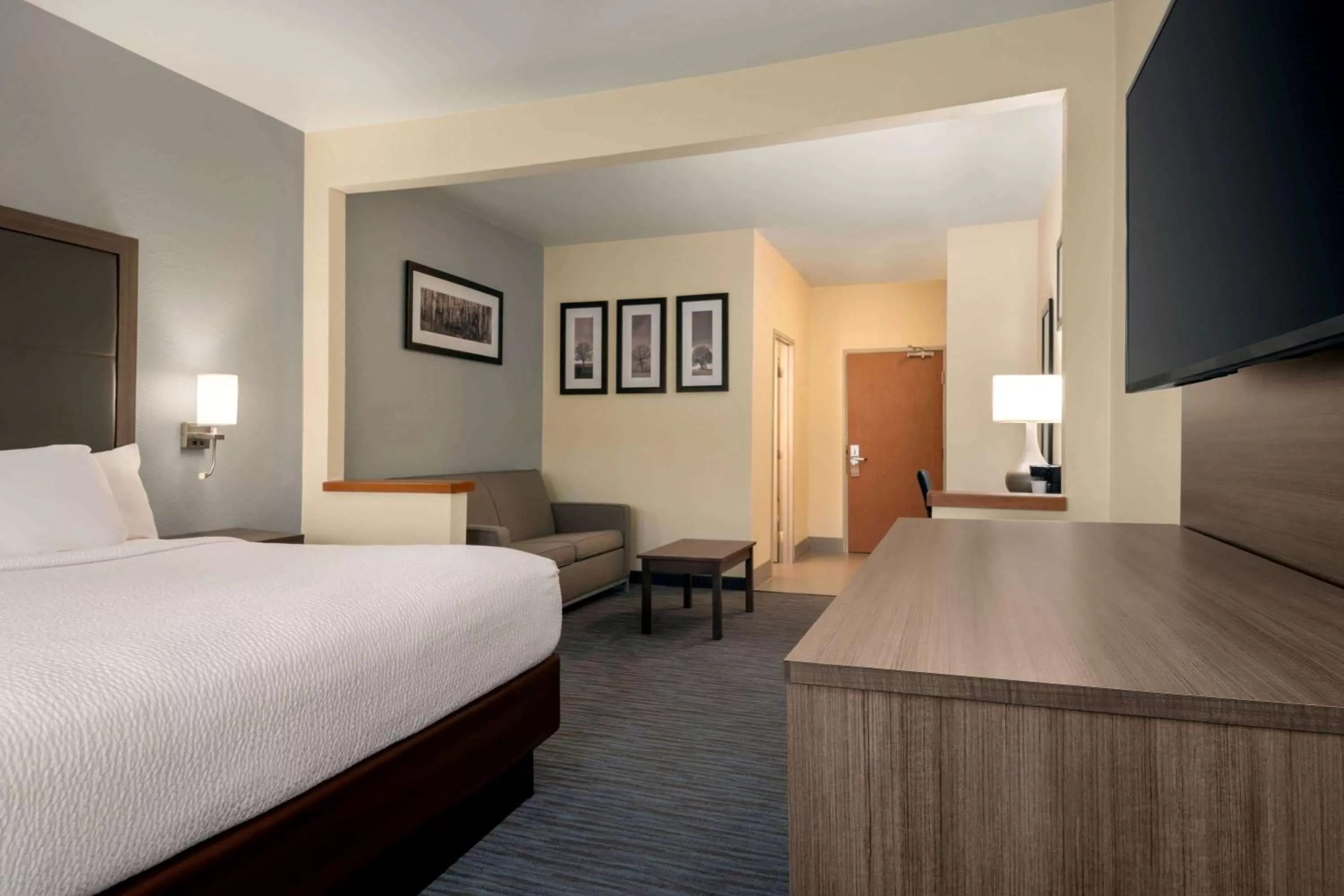 King Room with Roll-in Shower - Mobility Access/Non-Smoking in Wingate by Wyndham Appleton