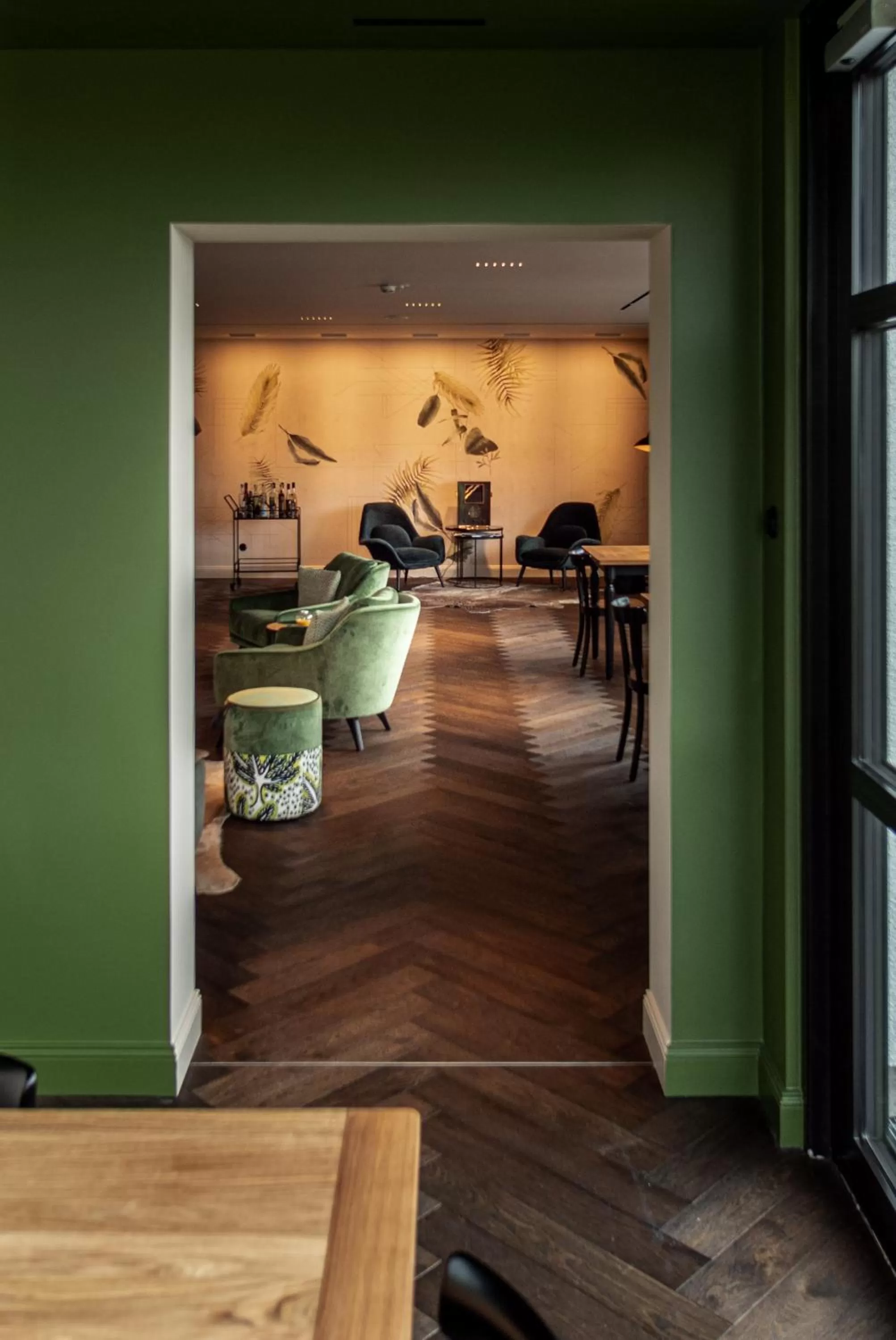 Seating area in Alpenloge Hotel