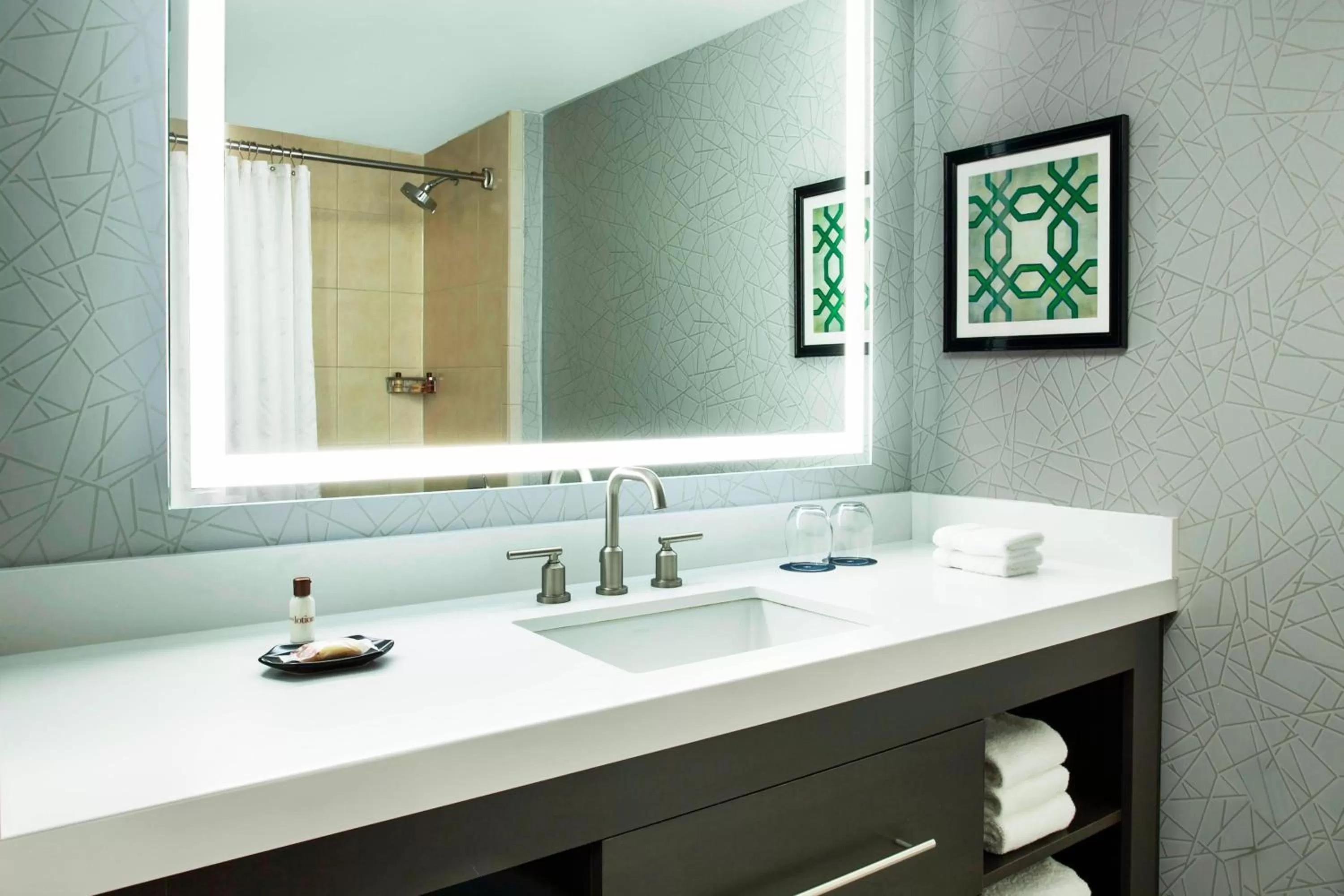 Bathroom in Sheraton Syracuse University Hotel and Conference Center