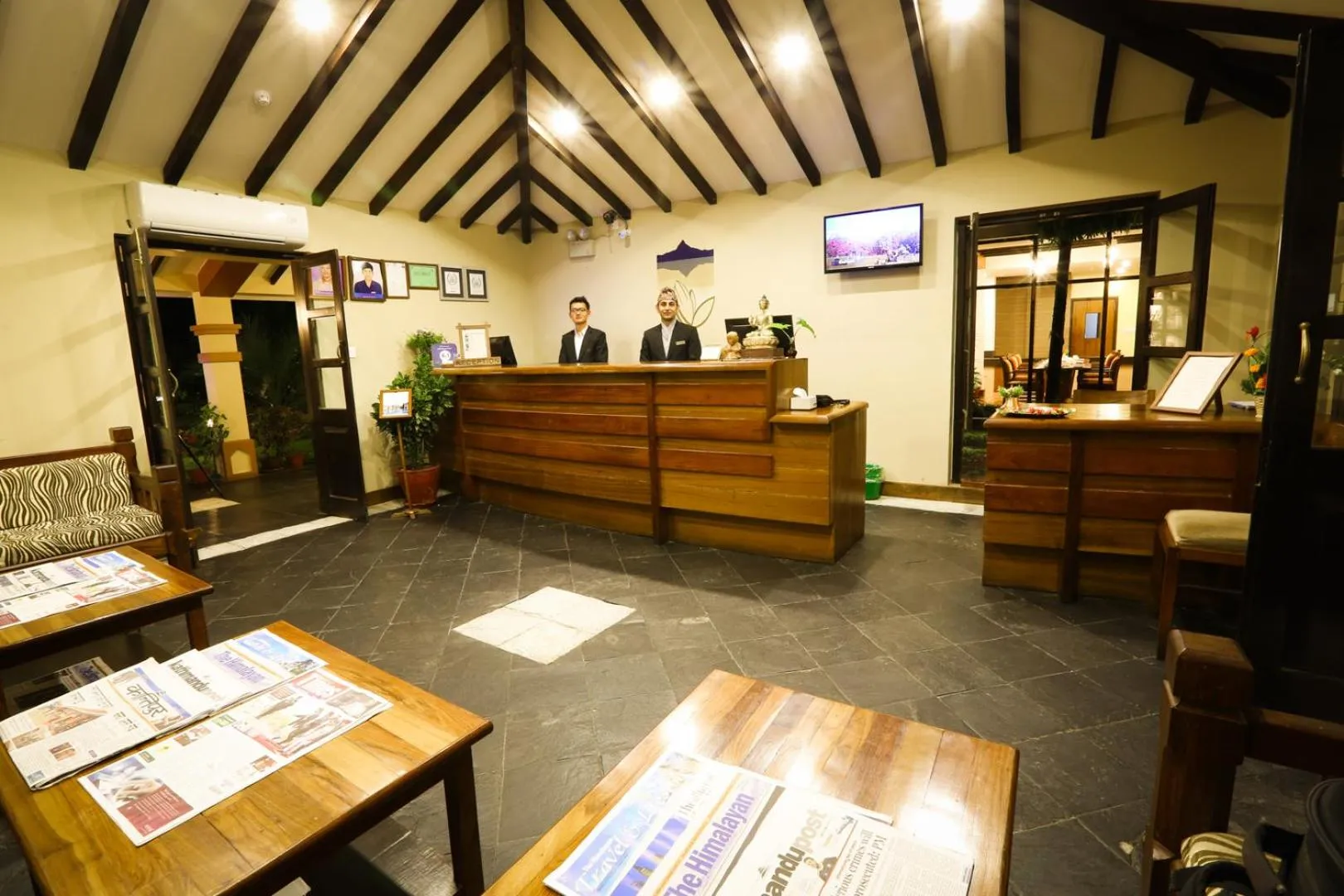 Lobby or reception in Atithi Resort & Spa