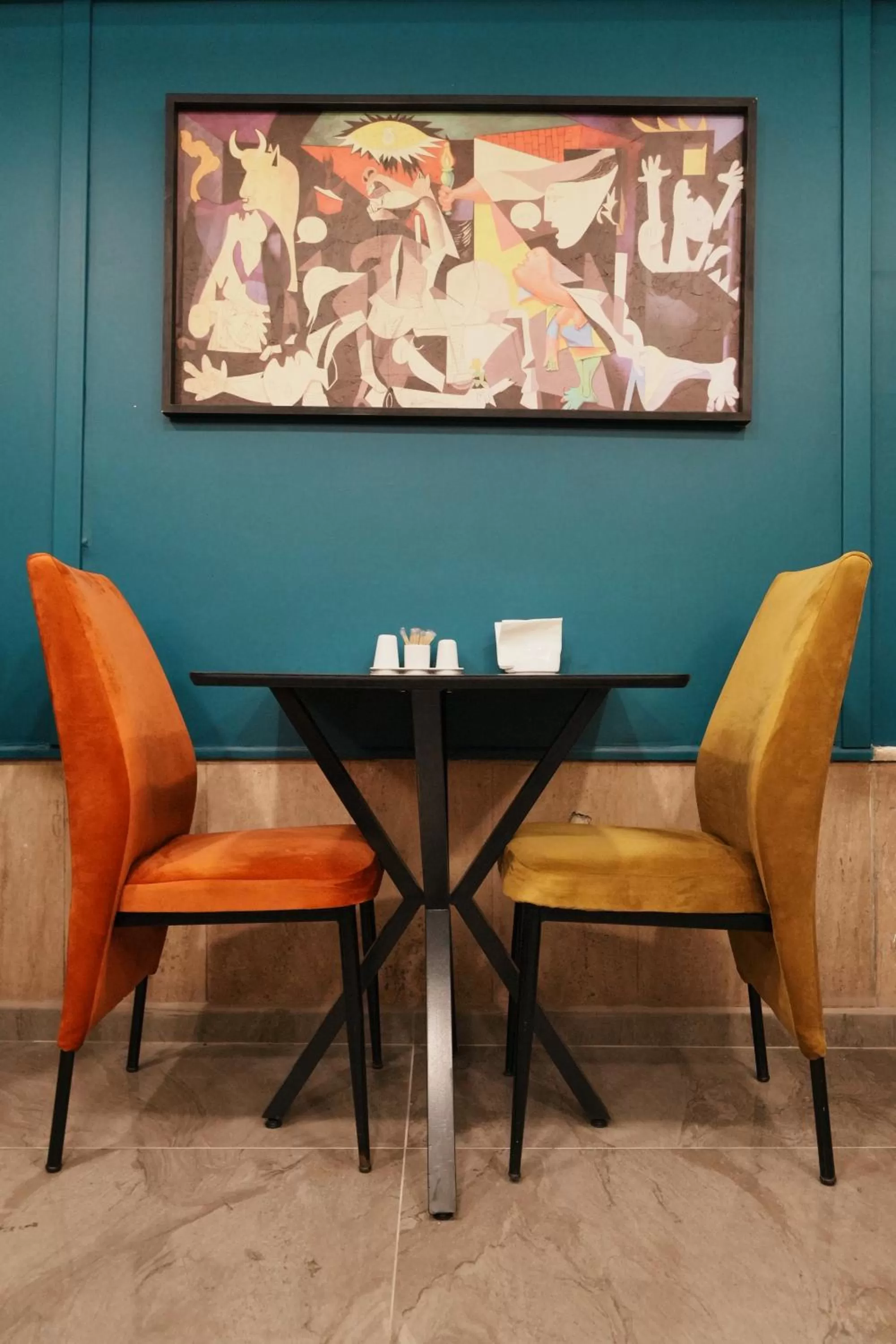 Dining area in Reyyan Hotel