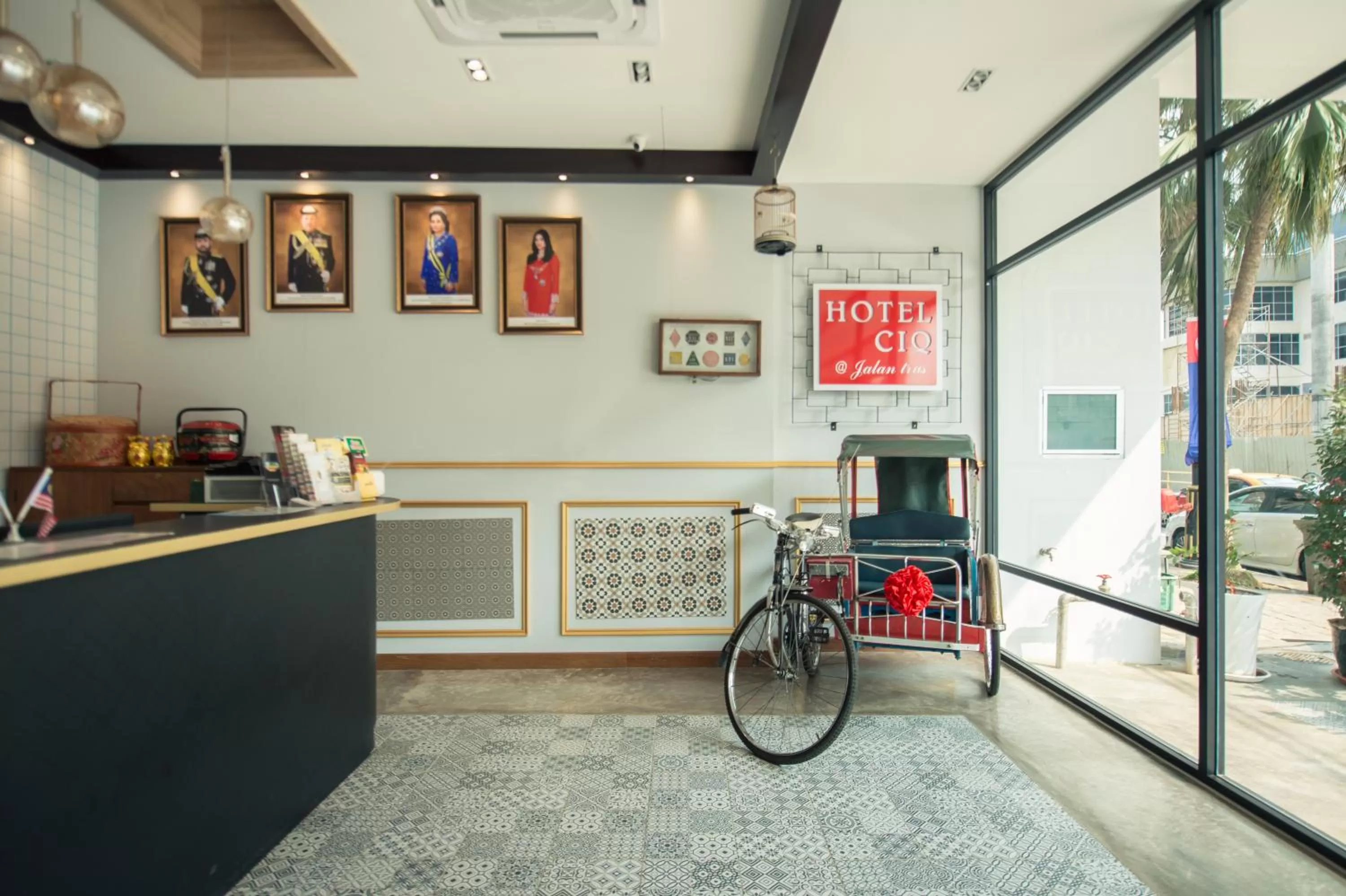 Lobby or reception in HOTEL CIQ, JALAN TRUS