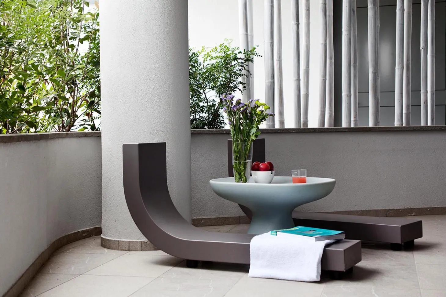 Decorative detail in Zambala Luxury Apartments