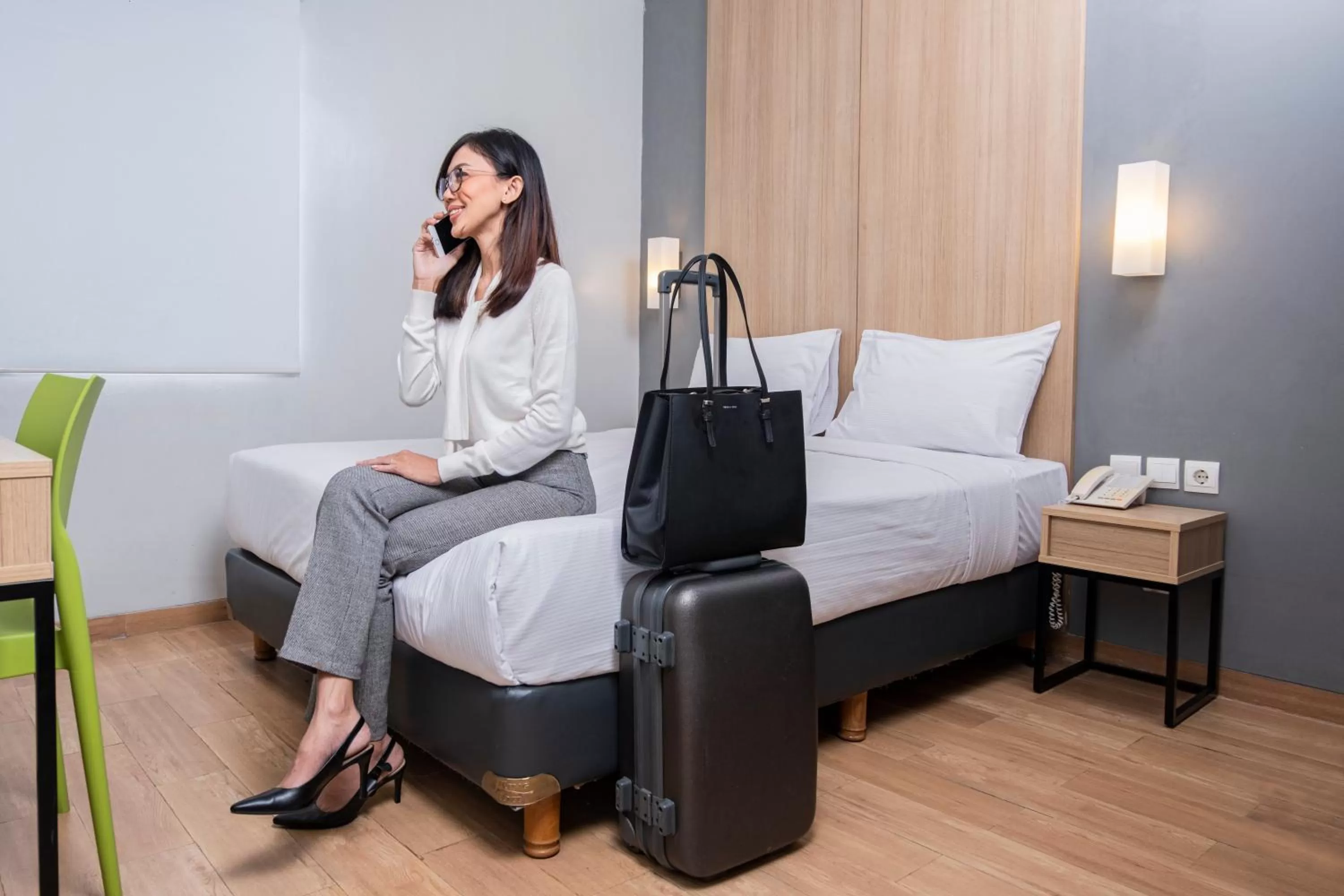 Bedroom, Bed in Hotel Citradream Tugu Yogyakarta