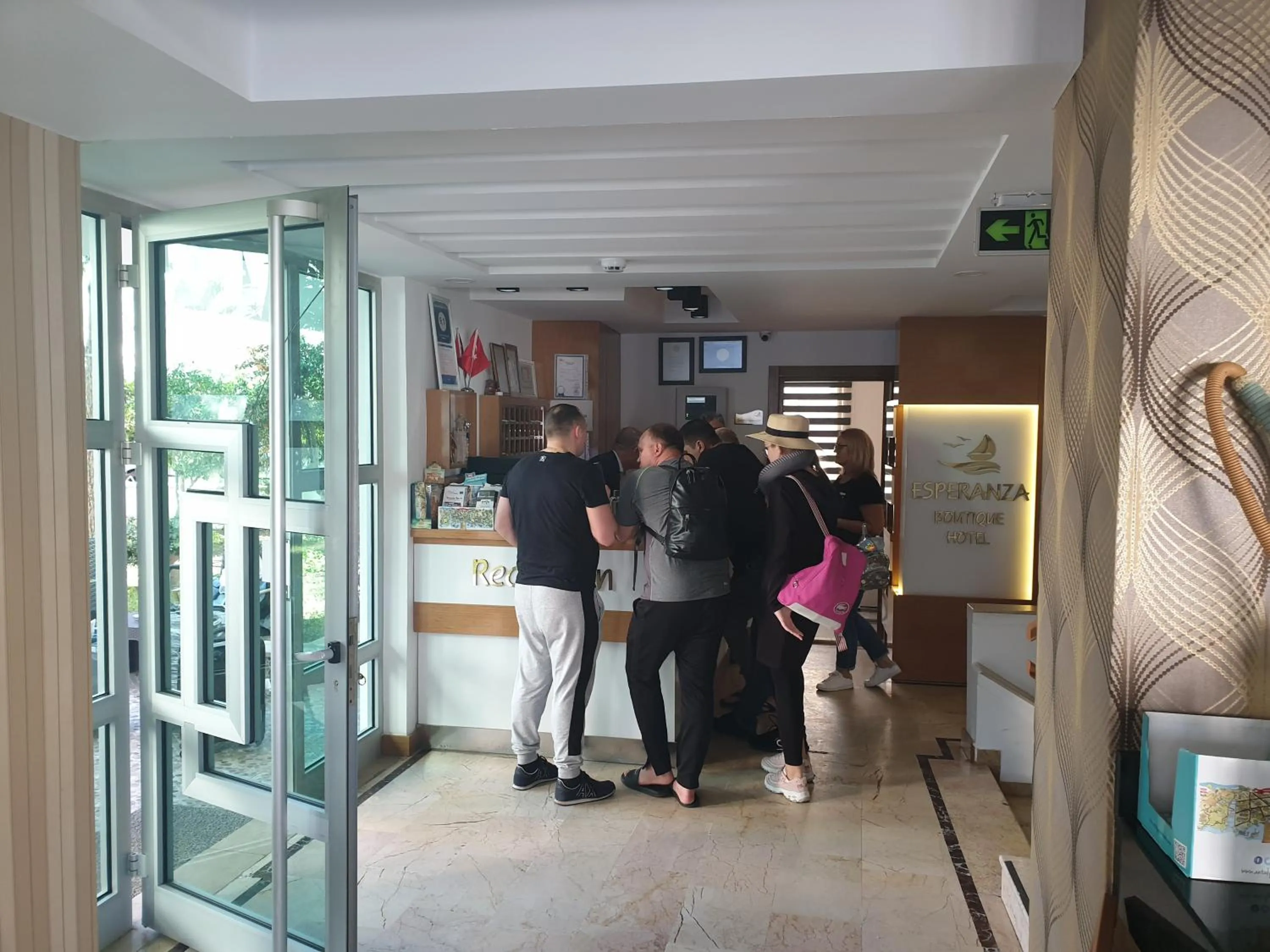 Staff in Esperanza Hotel