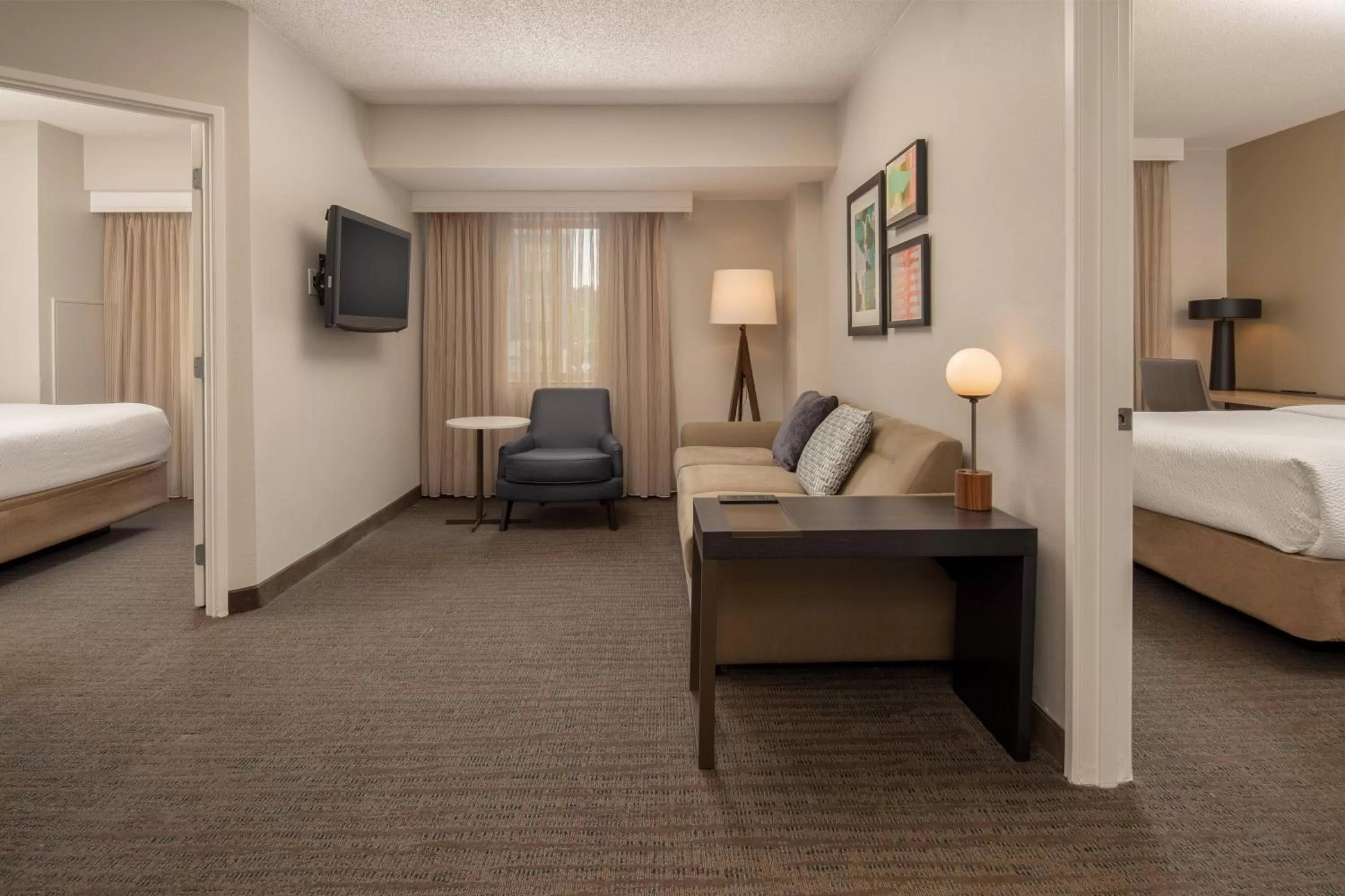 Living room, Bed in Residence Inn Seattle East/Redmond