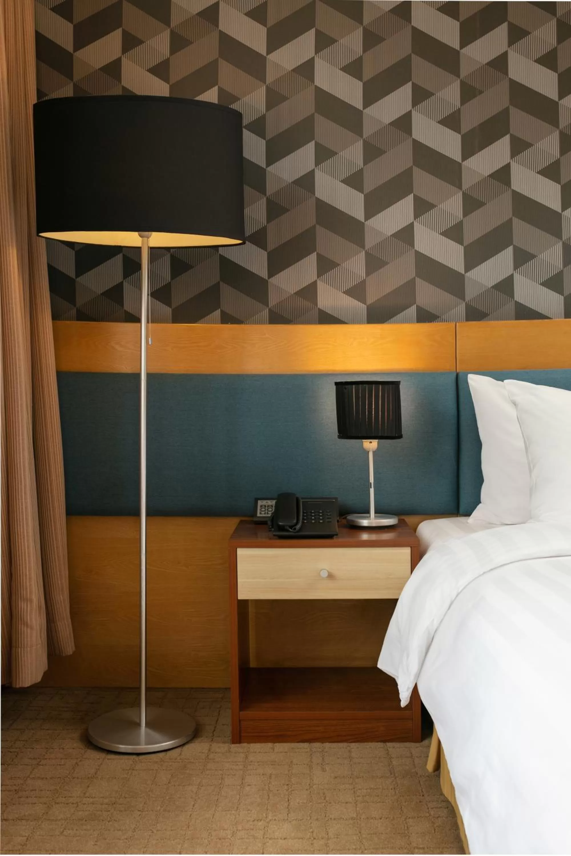 Decorative detail, Bed in La Casa Hanoi Hotel