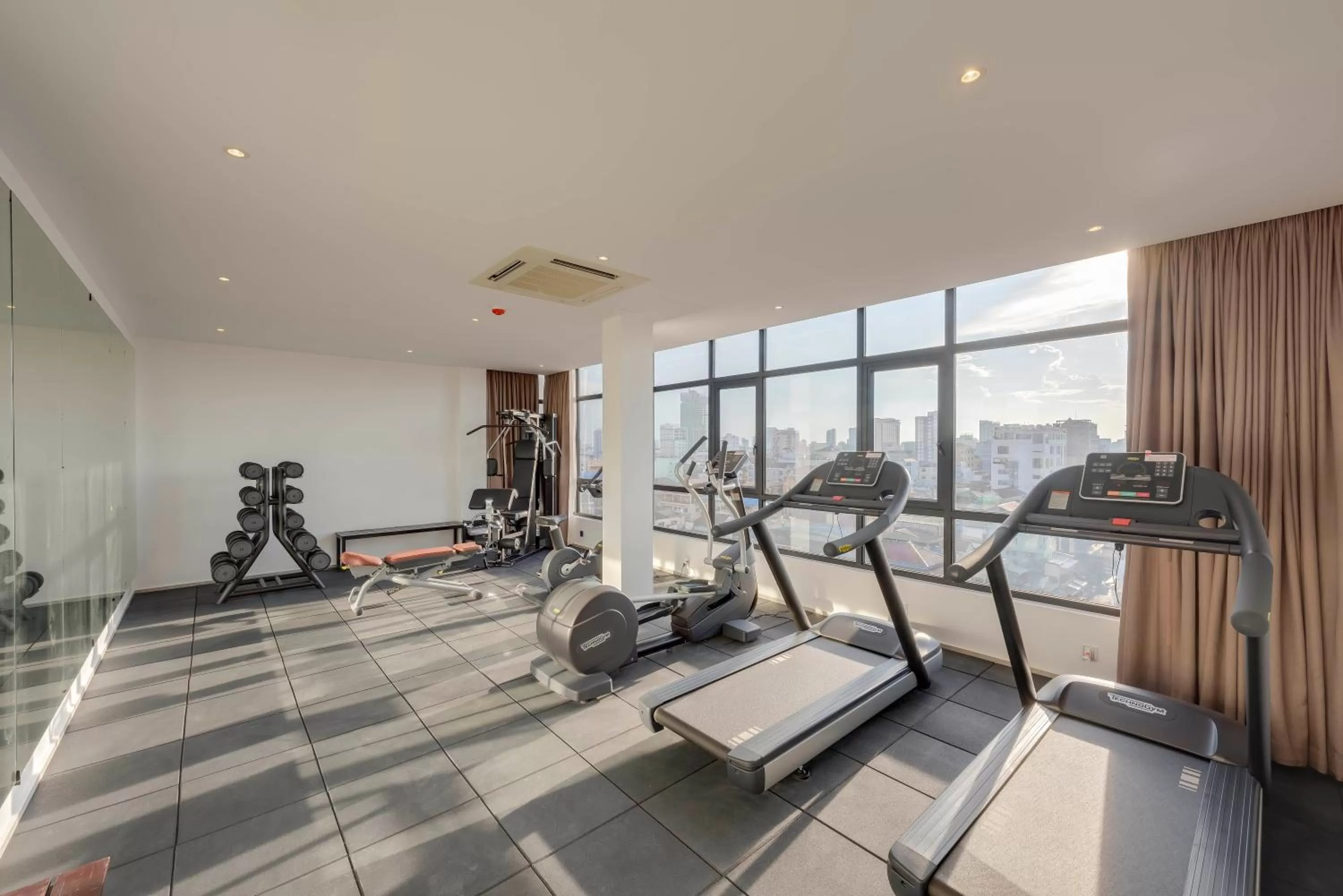 Fitness centre/facilities in Residence 105 Hotel and Apartment