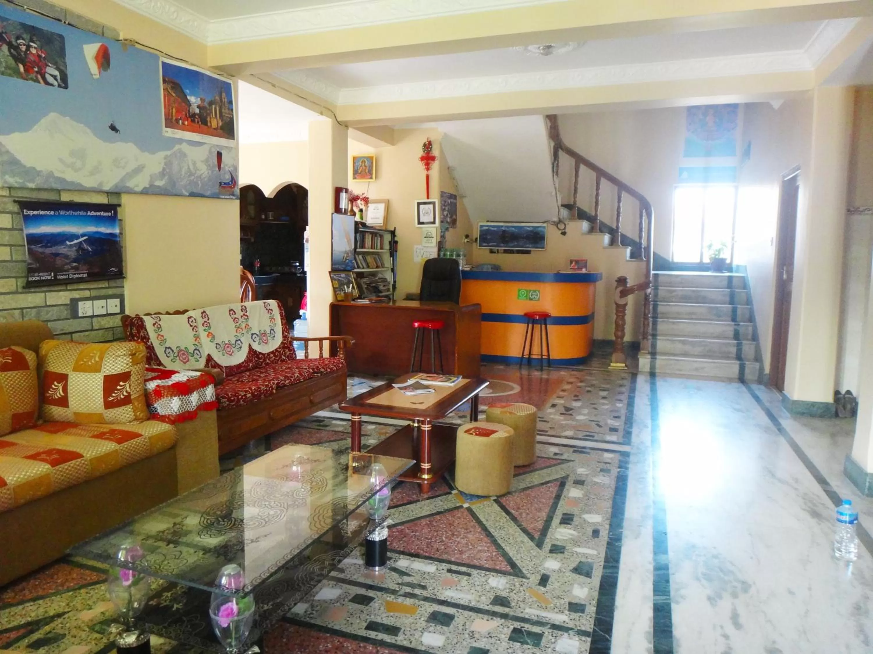 Lobby or reception, Lounge/Bar in Hotel Diplomat