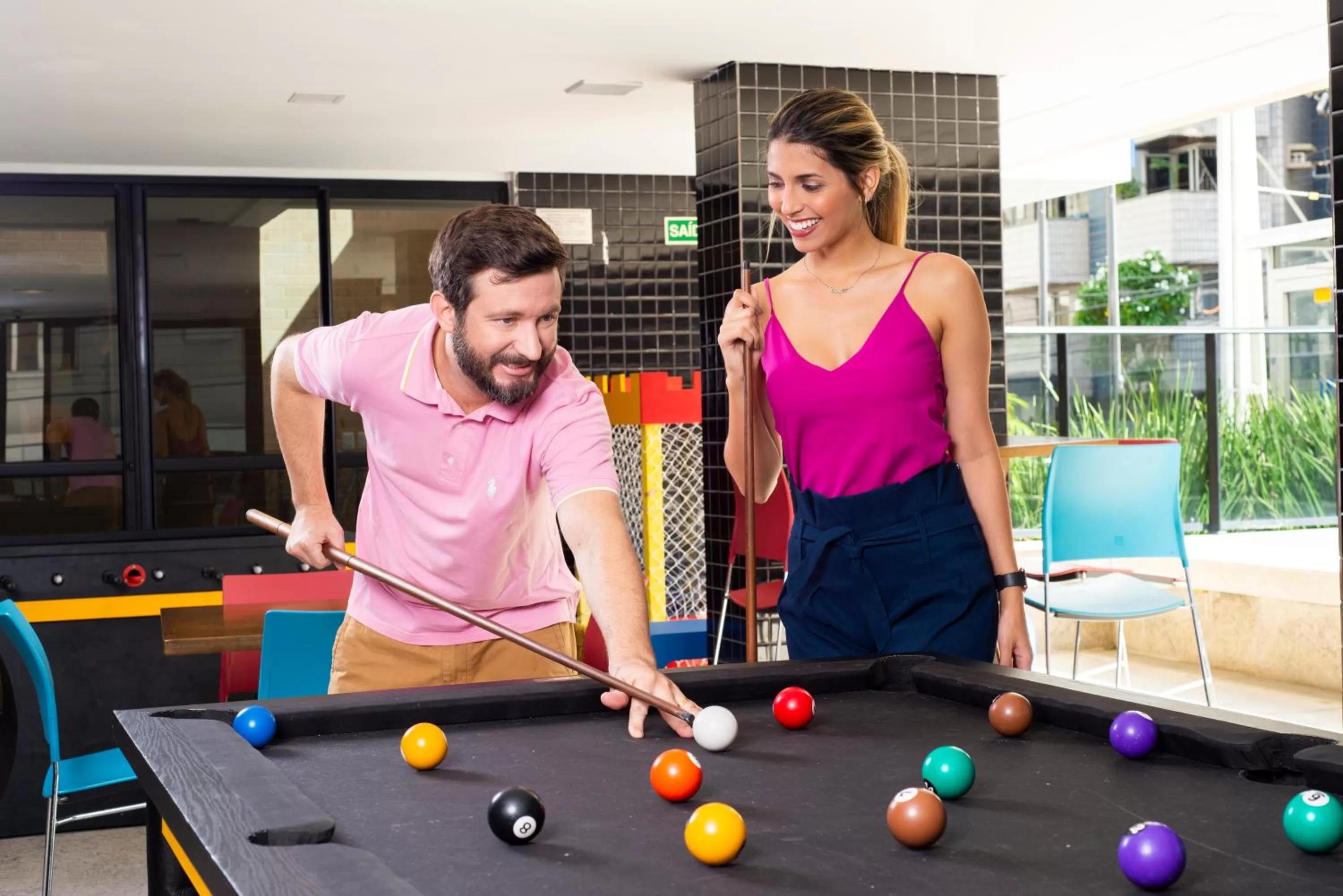 Billiard in Comfort Hotel Maceió