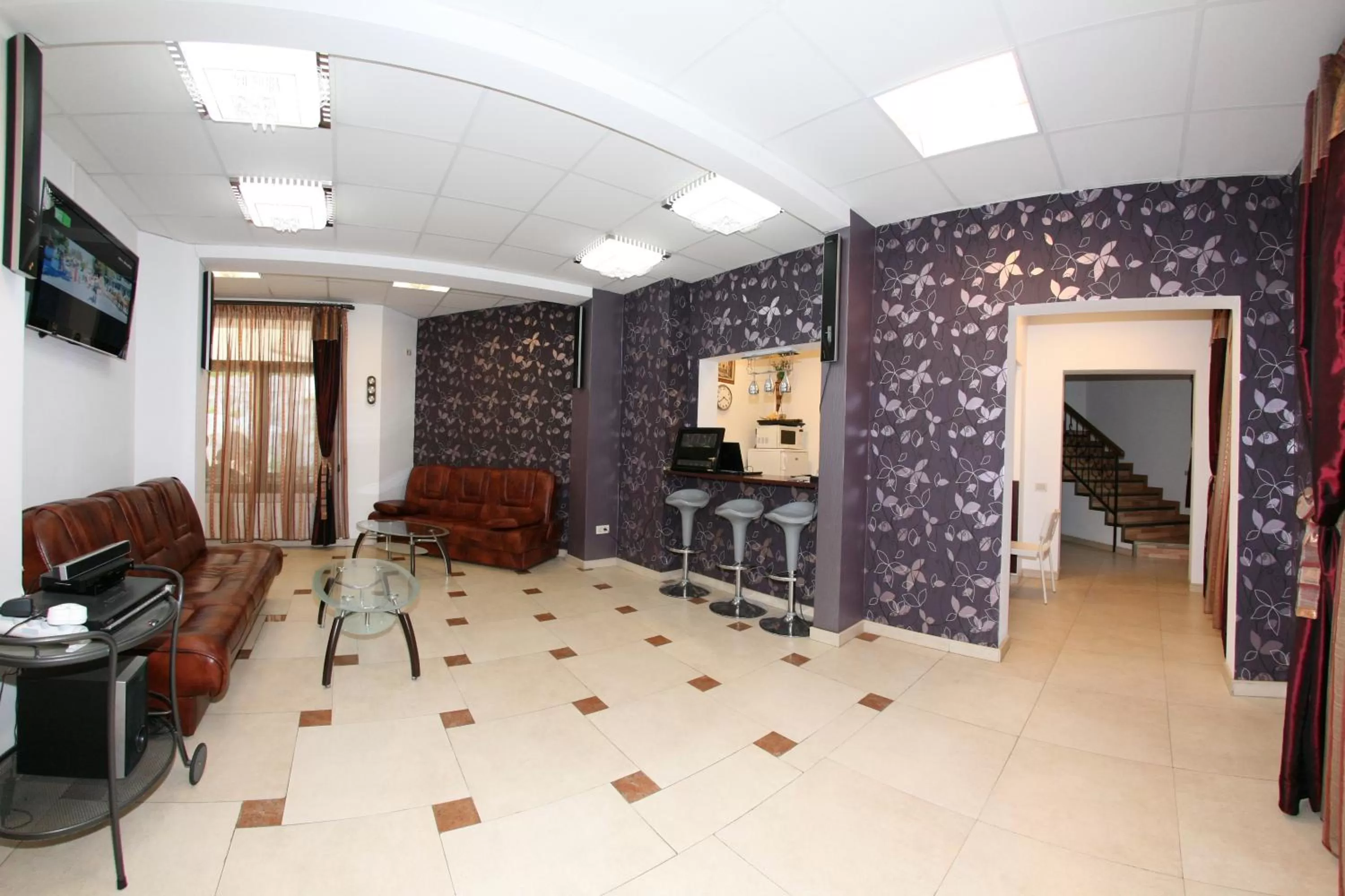 Lounge or bar, Lobby/Reception in City Garden Rooms and Apartments