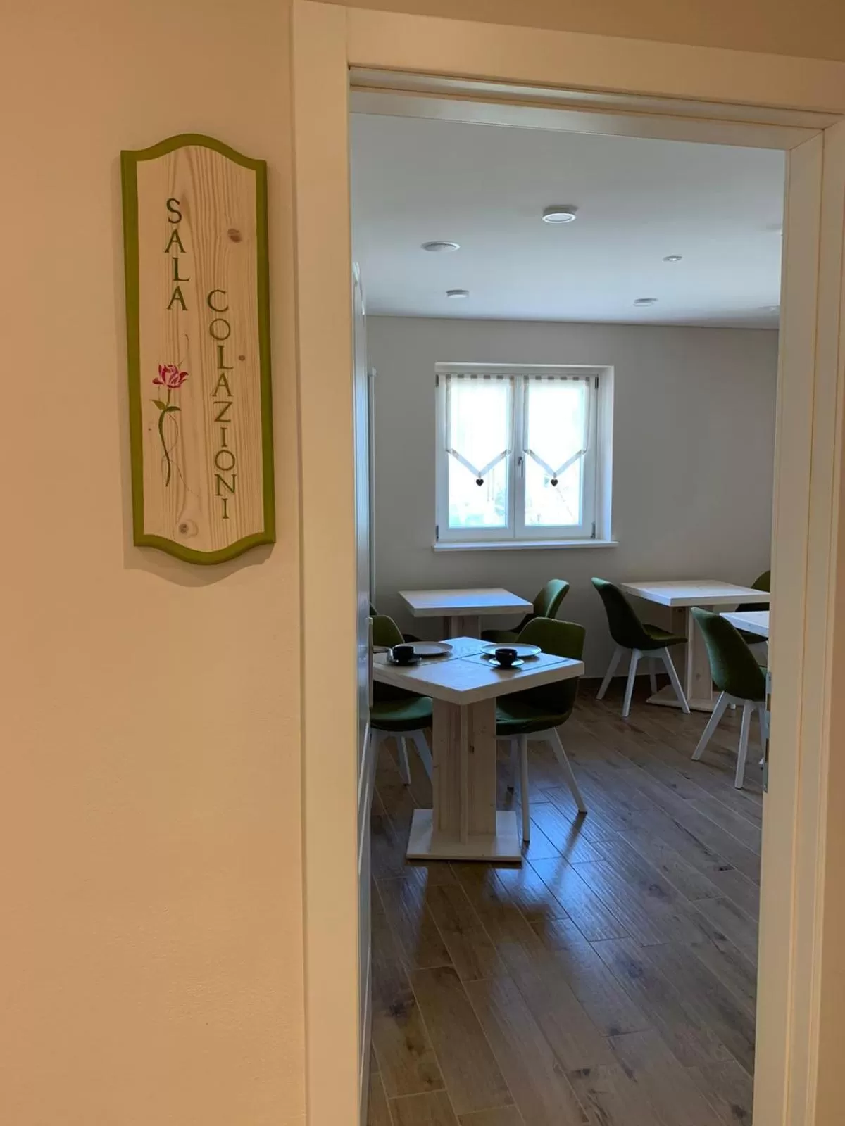 Dining area in Hotel Rosengarten