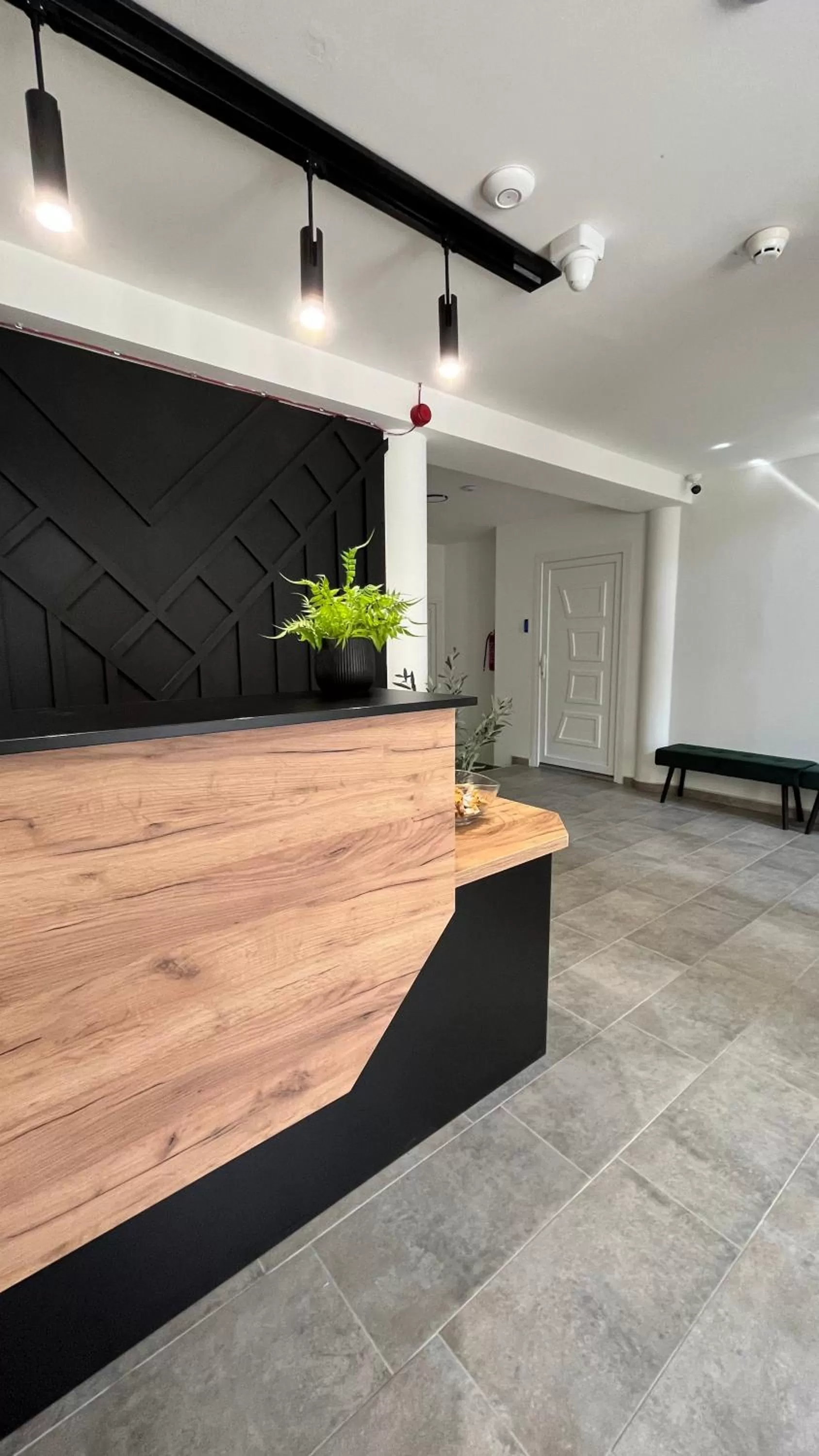 Lobby or reception in Rezidex Apartmanház