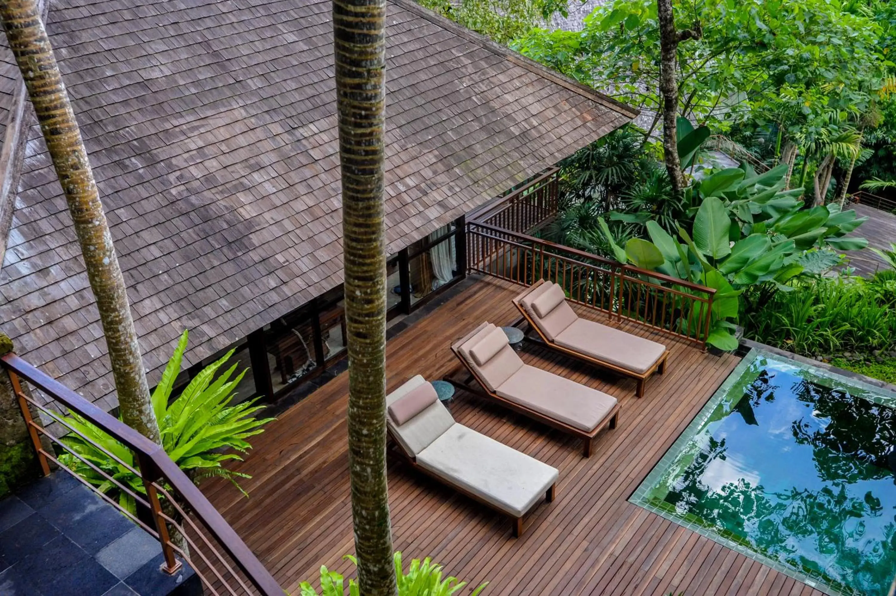 Three-Bedroom Pool Villa in Komaneka at Bisma Ubud Three-Bedroom Pool Villa in Komaneka at Bisma Ubud