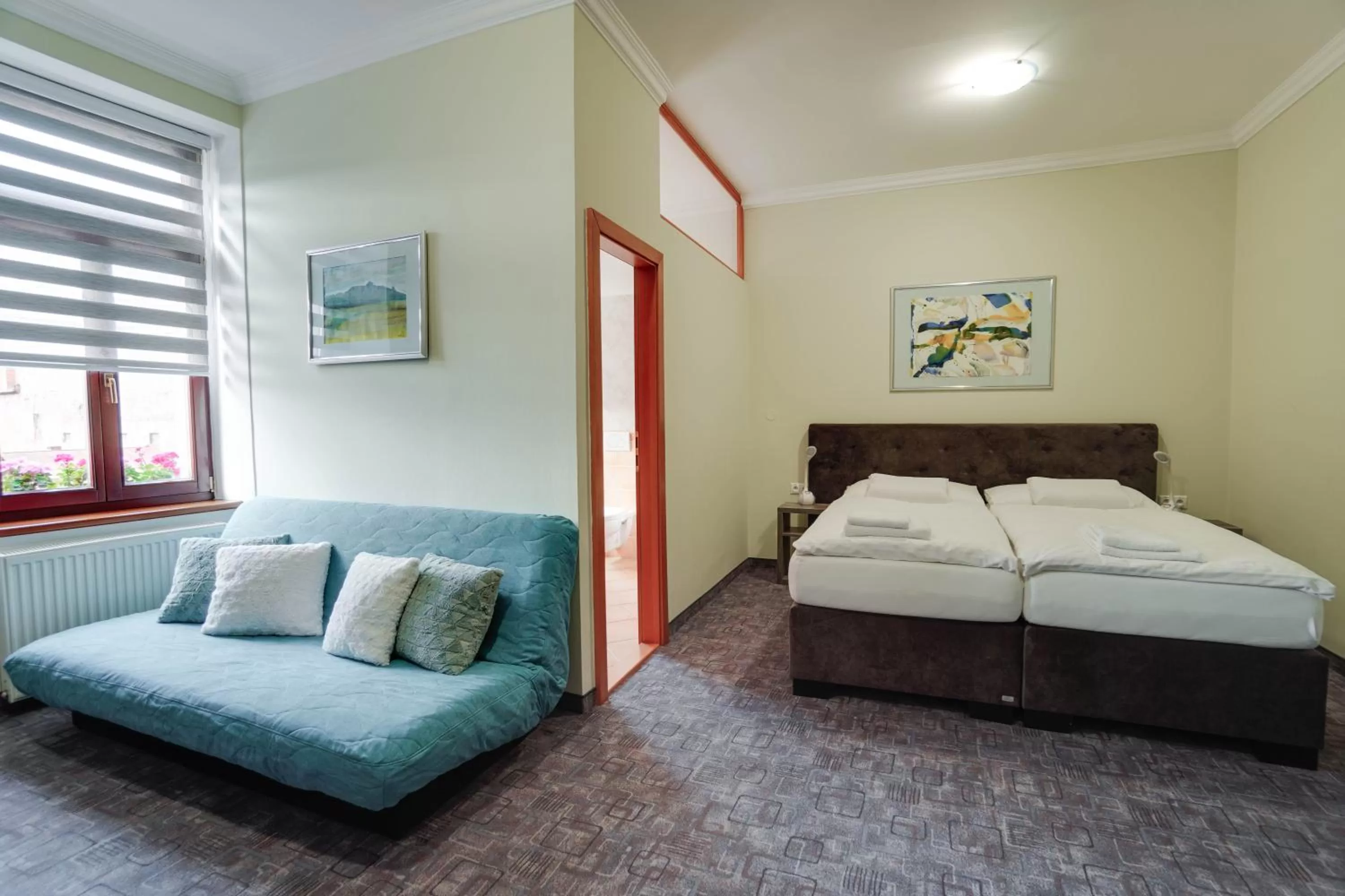 Bedroom, Bed in Penzión Hradbová Old Town Residence & SPA