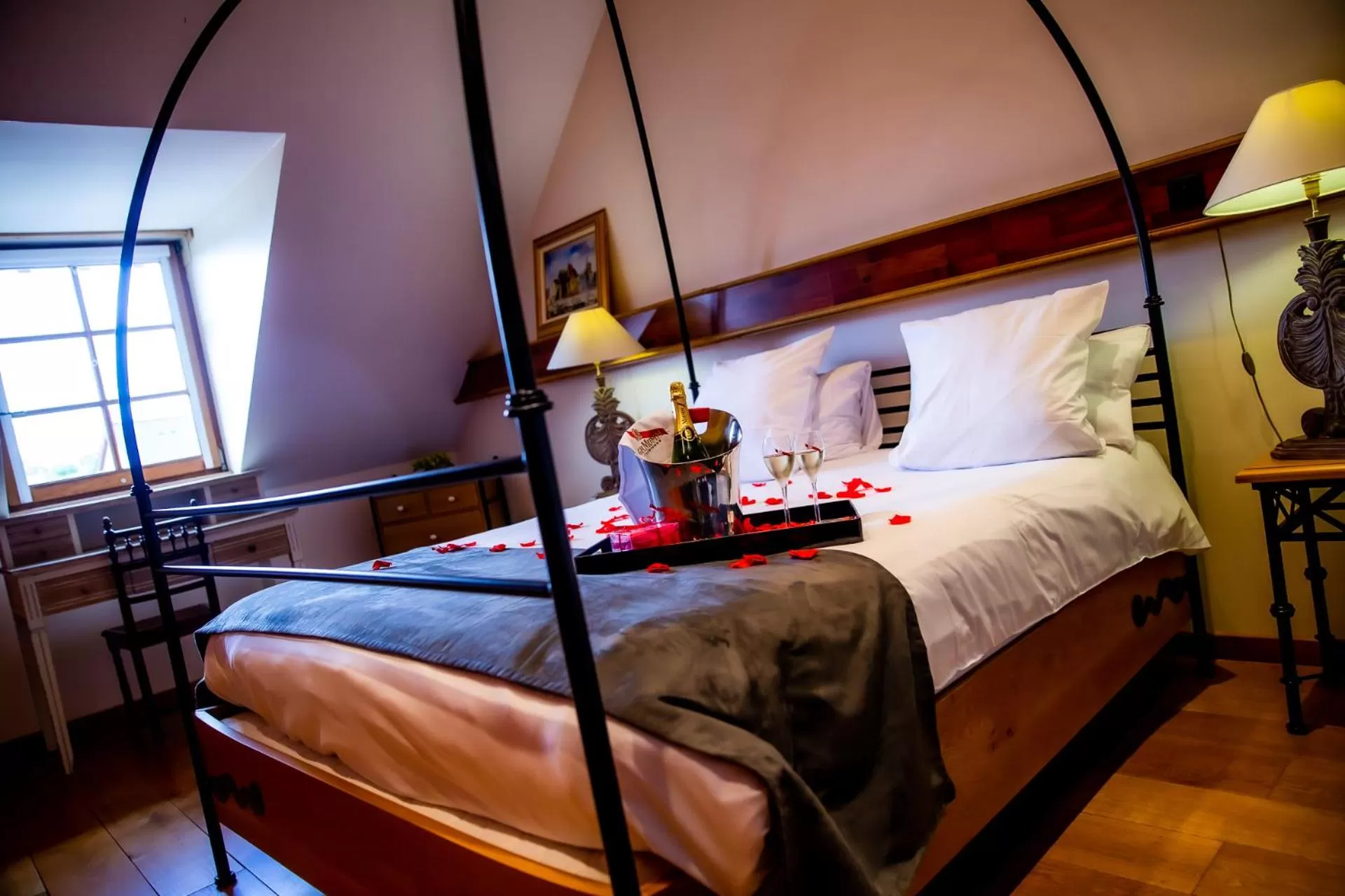 Bed in Hotel et Spa Le Lion d'Or