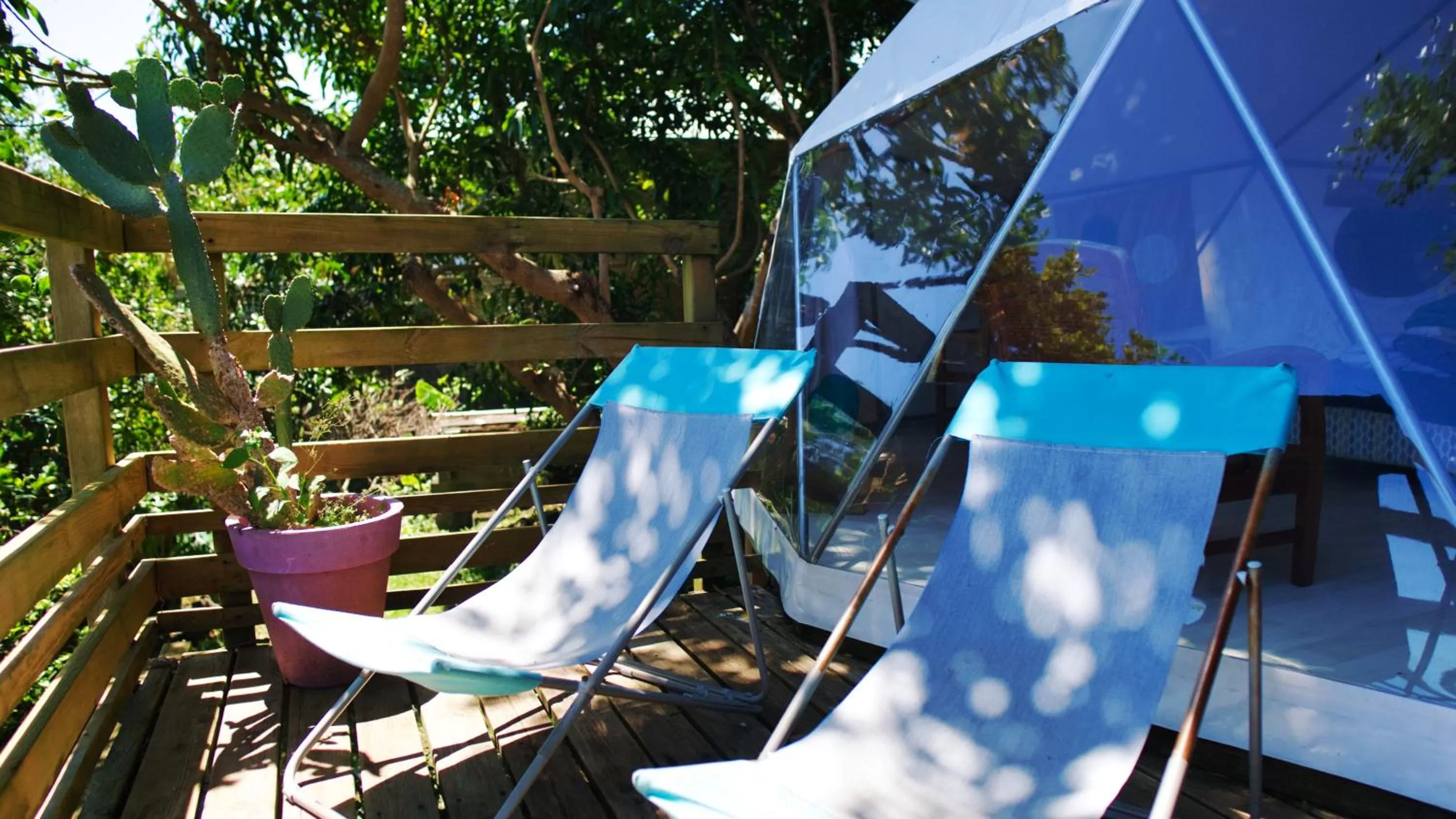 Balcony/Terrace in Bubble Dome Village