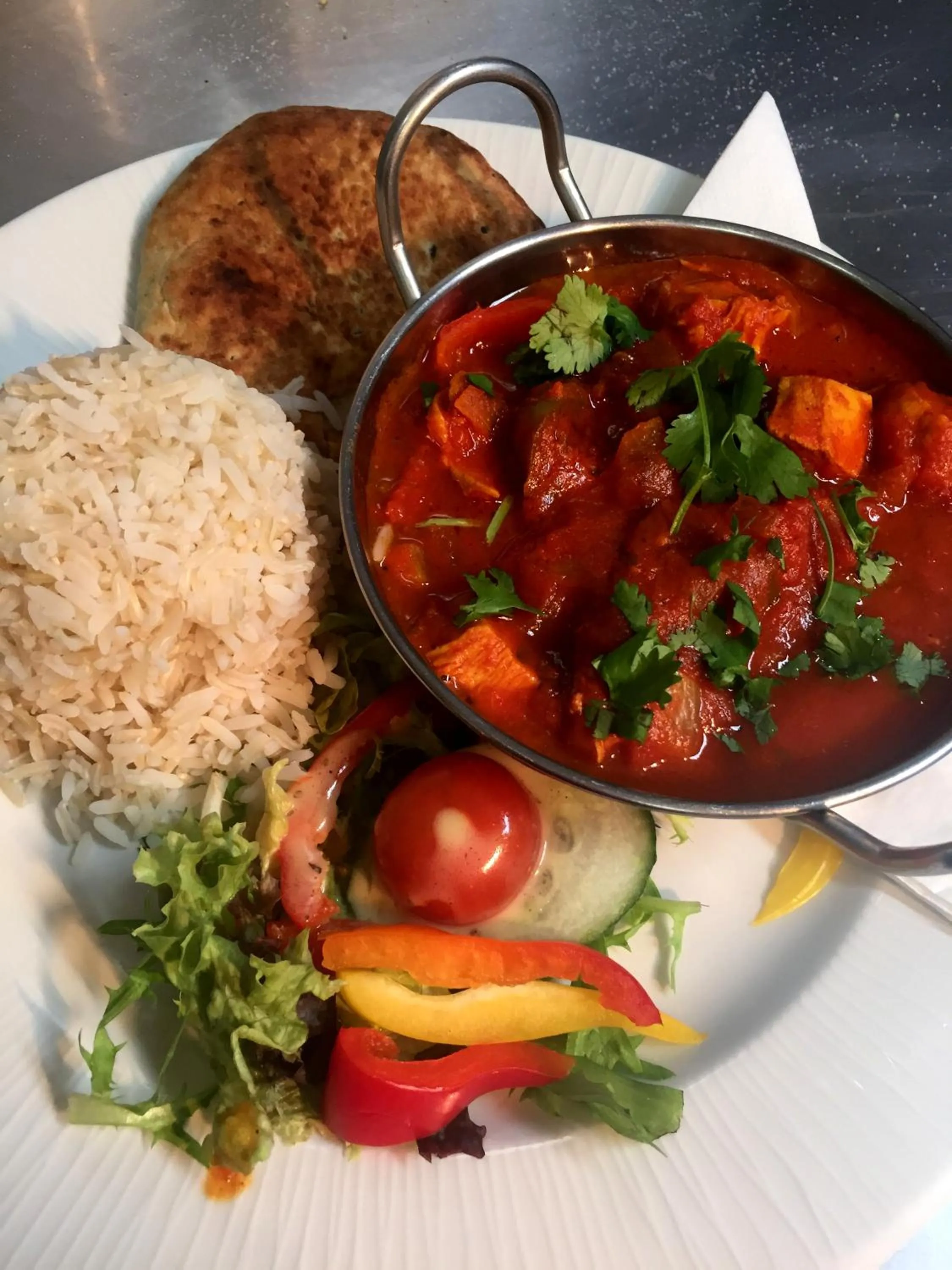 Food close-up in Chieftain Hotel