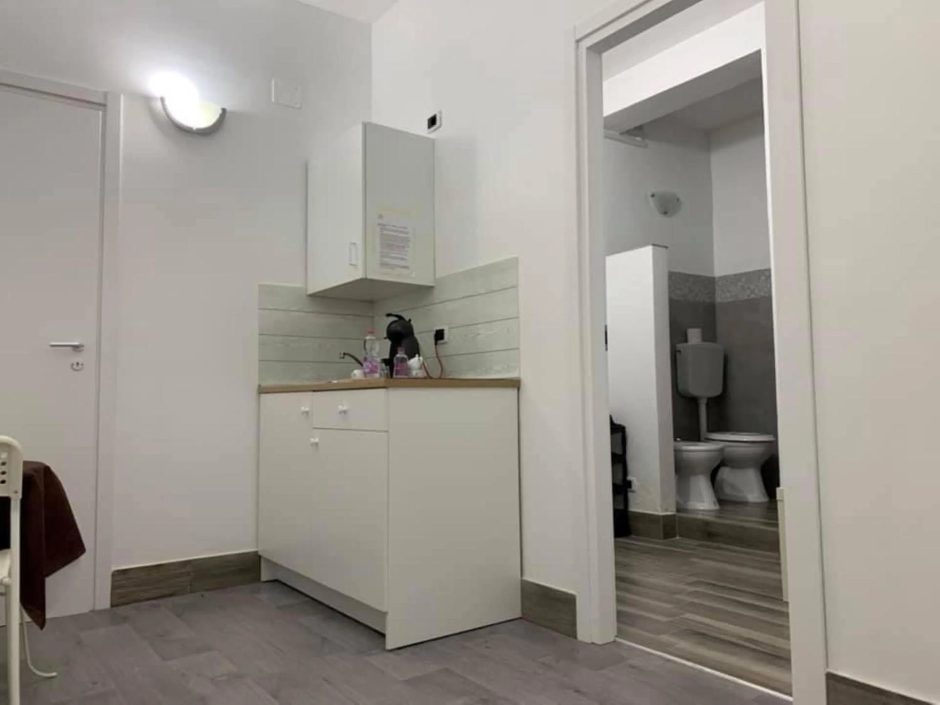 Kitchen or kitchenette in Albergo Lamanna Hotel digitale