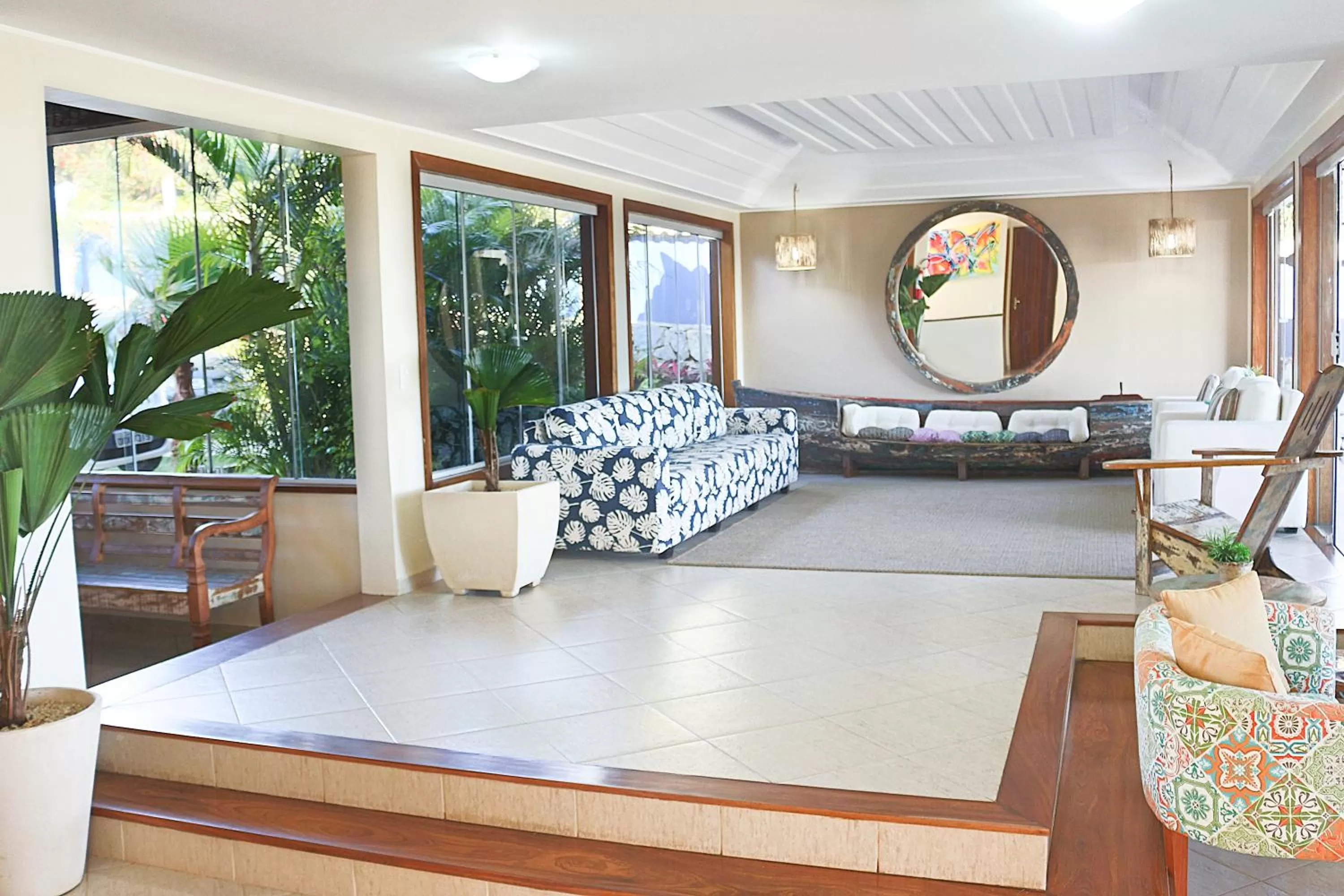 Living room in Pousada La Dolce Vita