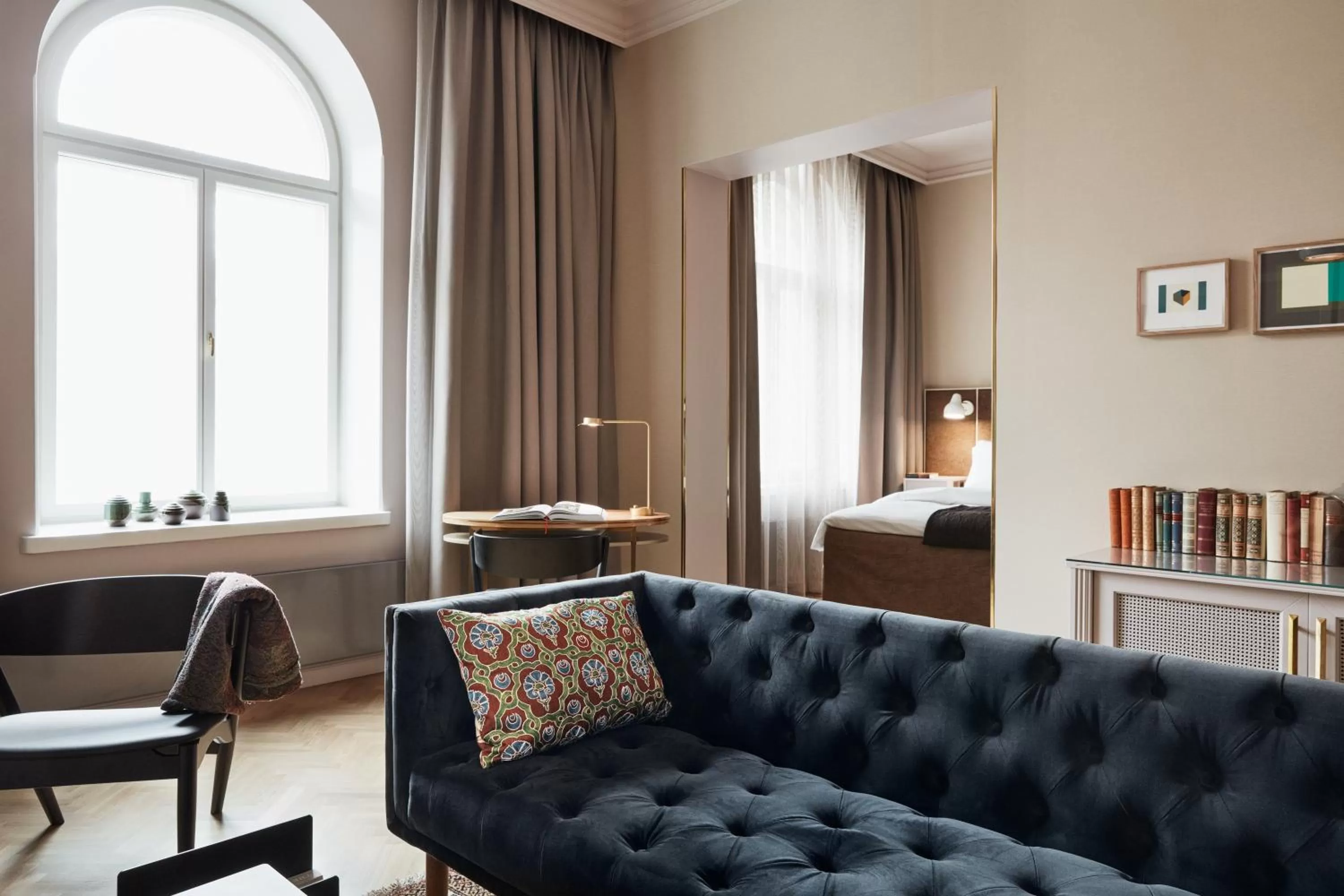 Living room in Hotel St. George Helsinki