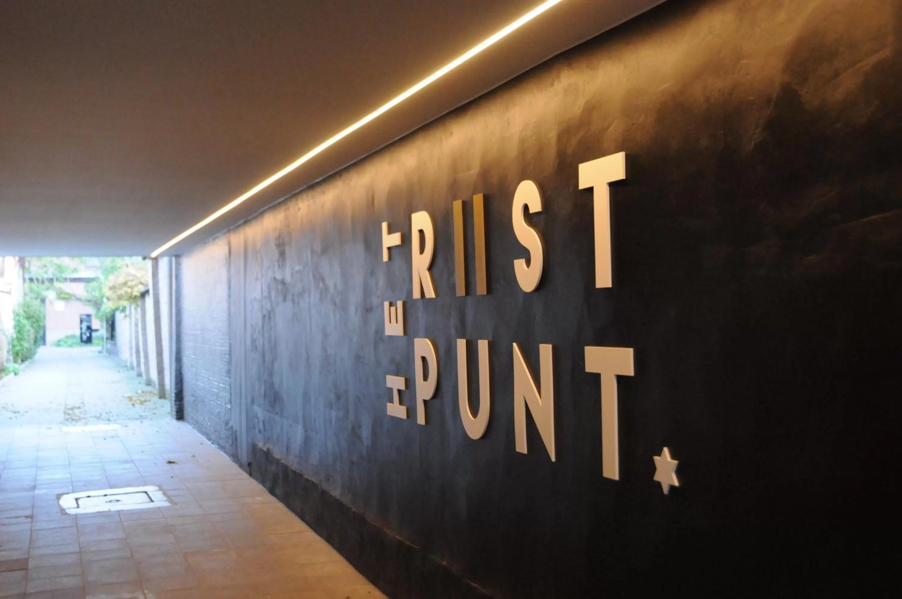 Facade/entrance in Het Rustpunt