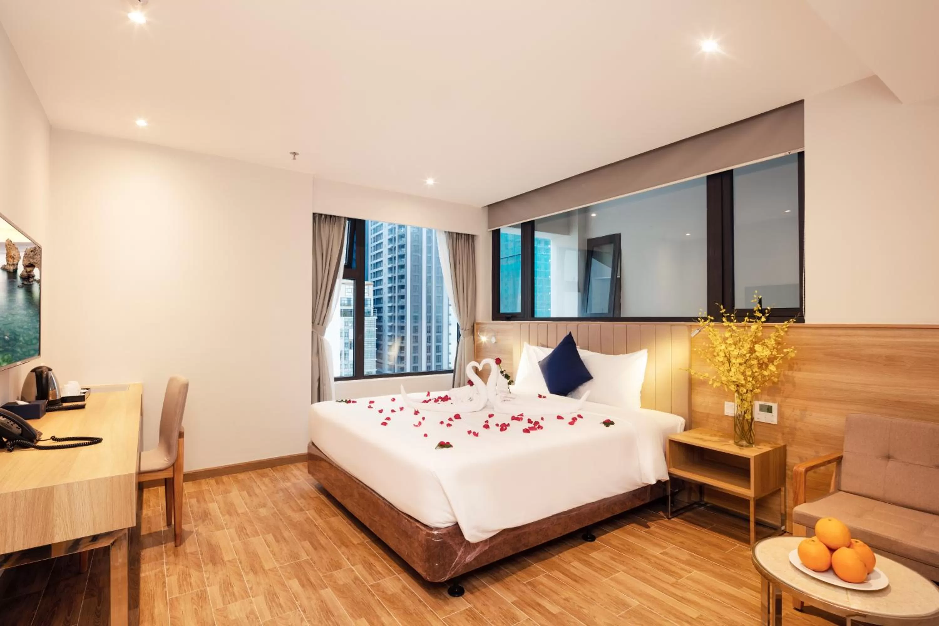 Photo of the whole room, Bed in VENTANA NHA TRANG HOTEL