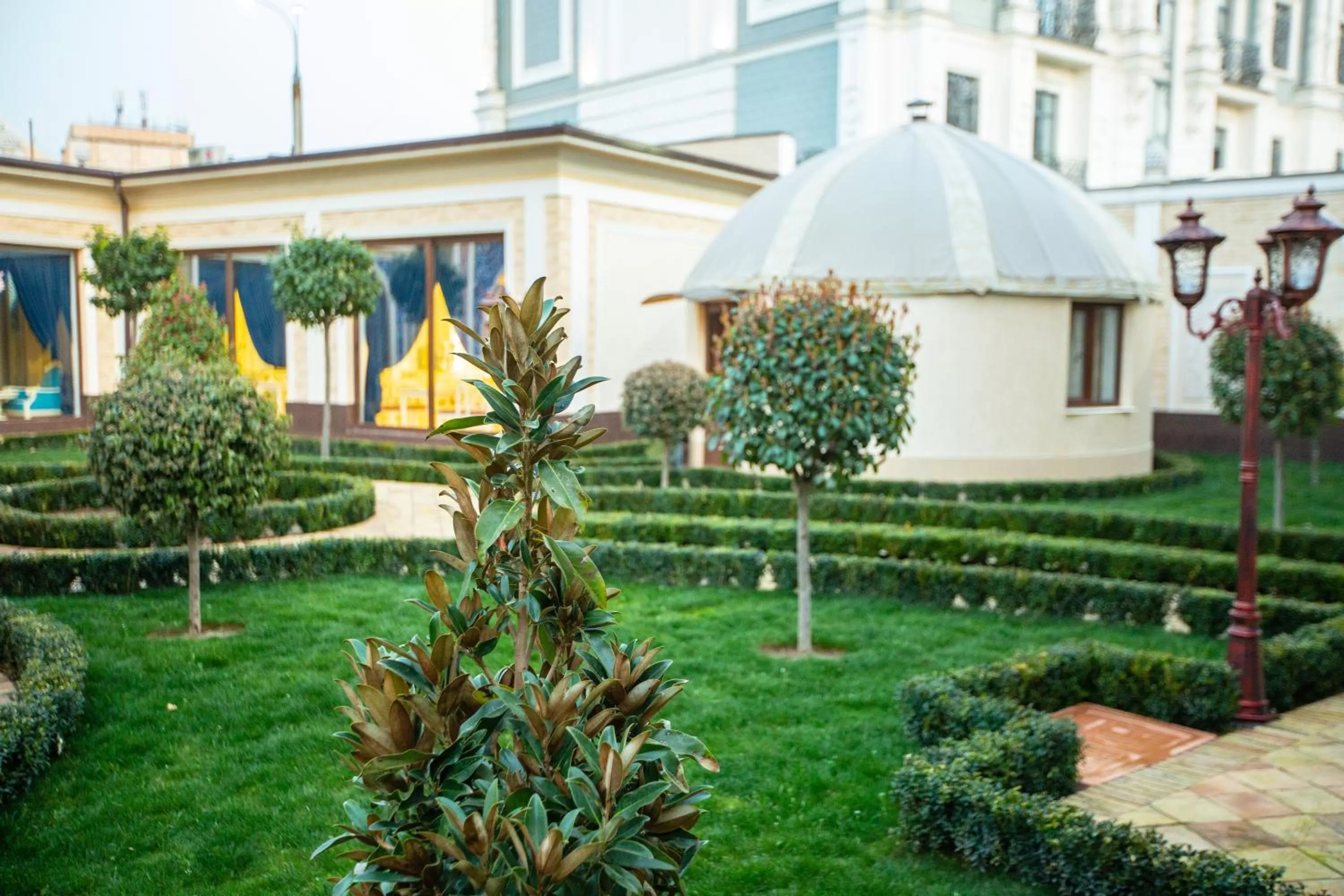 Property building in Mirzo Boutique Hotel