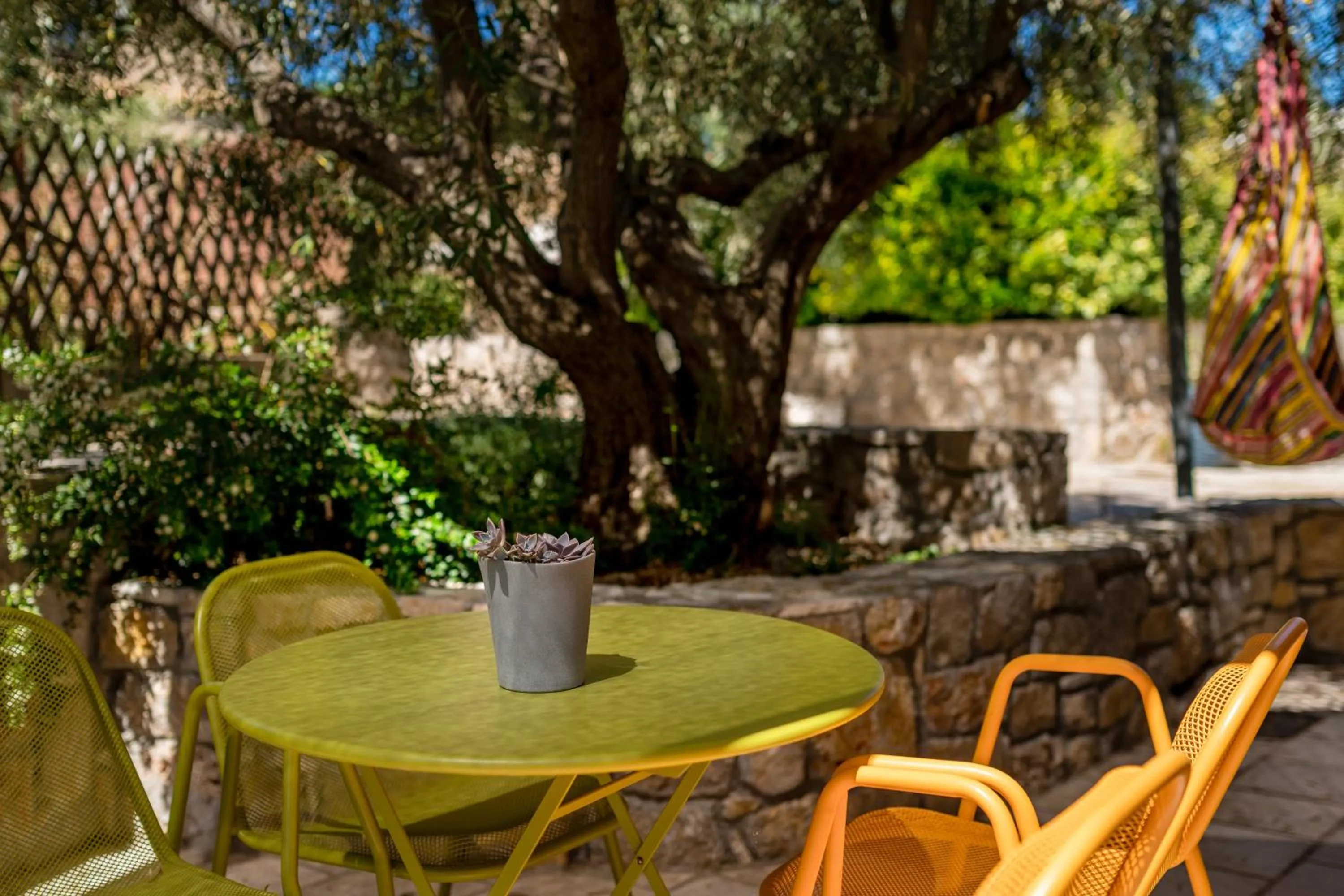 Patio in Anthemion Suites and Villas